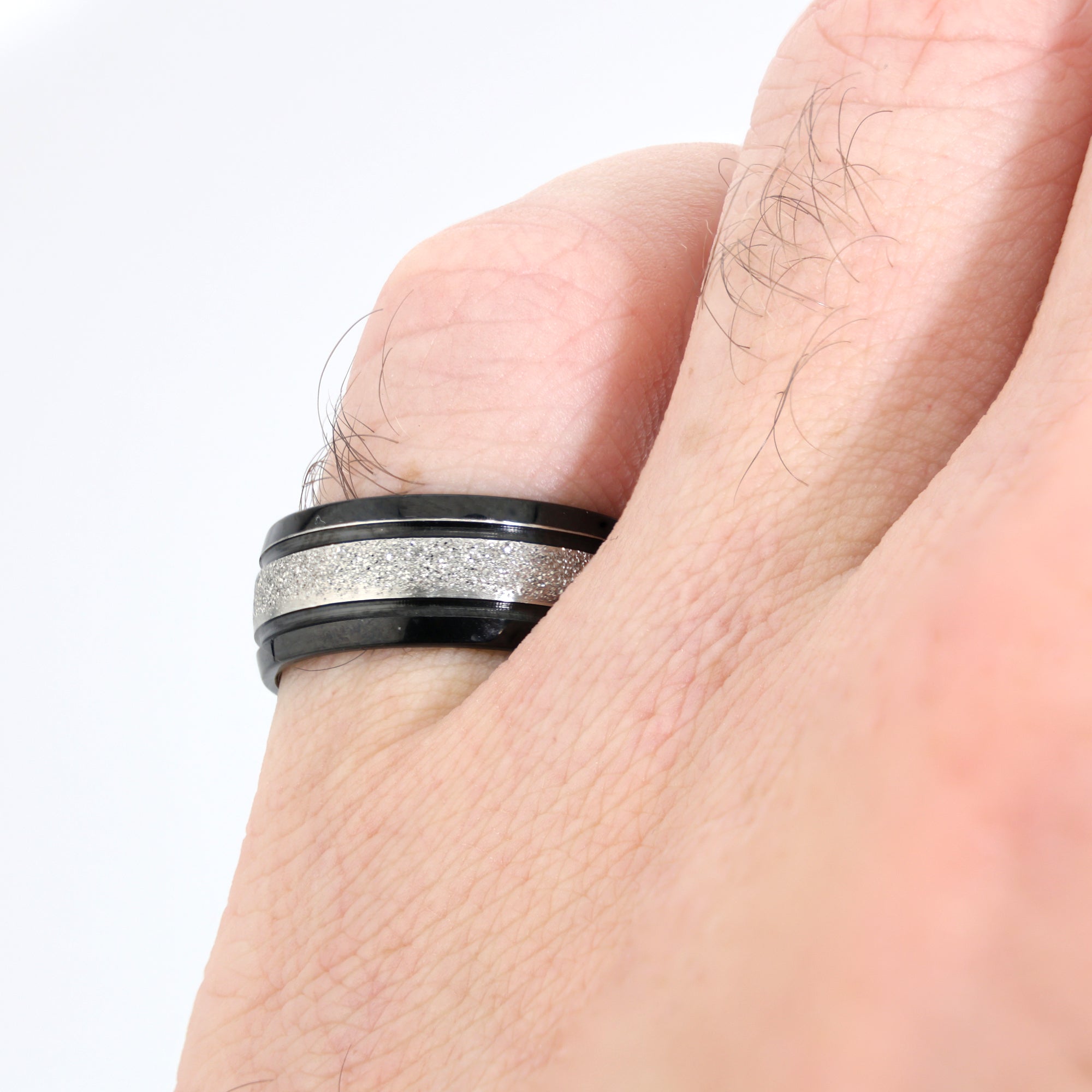 Arctic Noir Ring