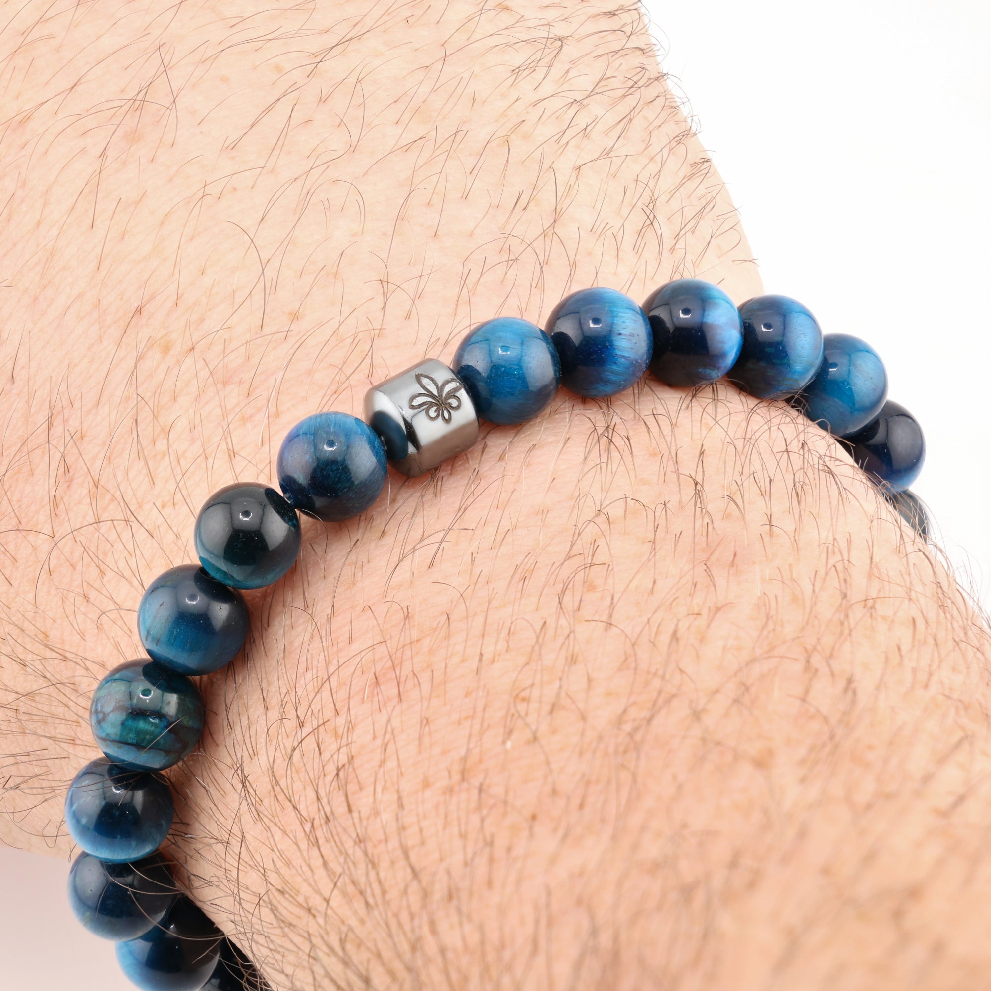 Light Blue Tiger’s Eye Bracelet