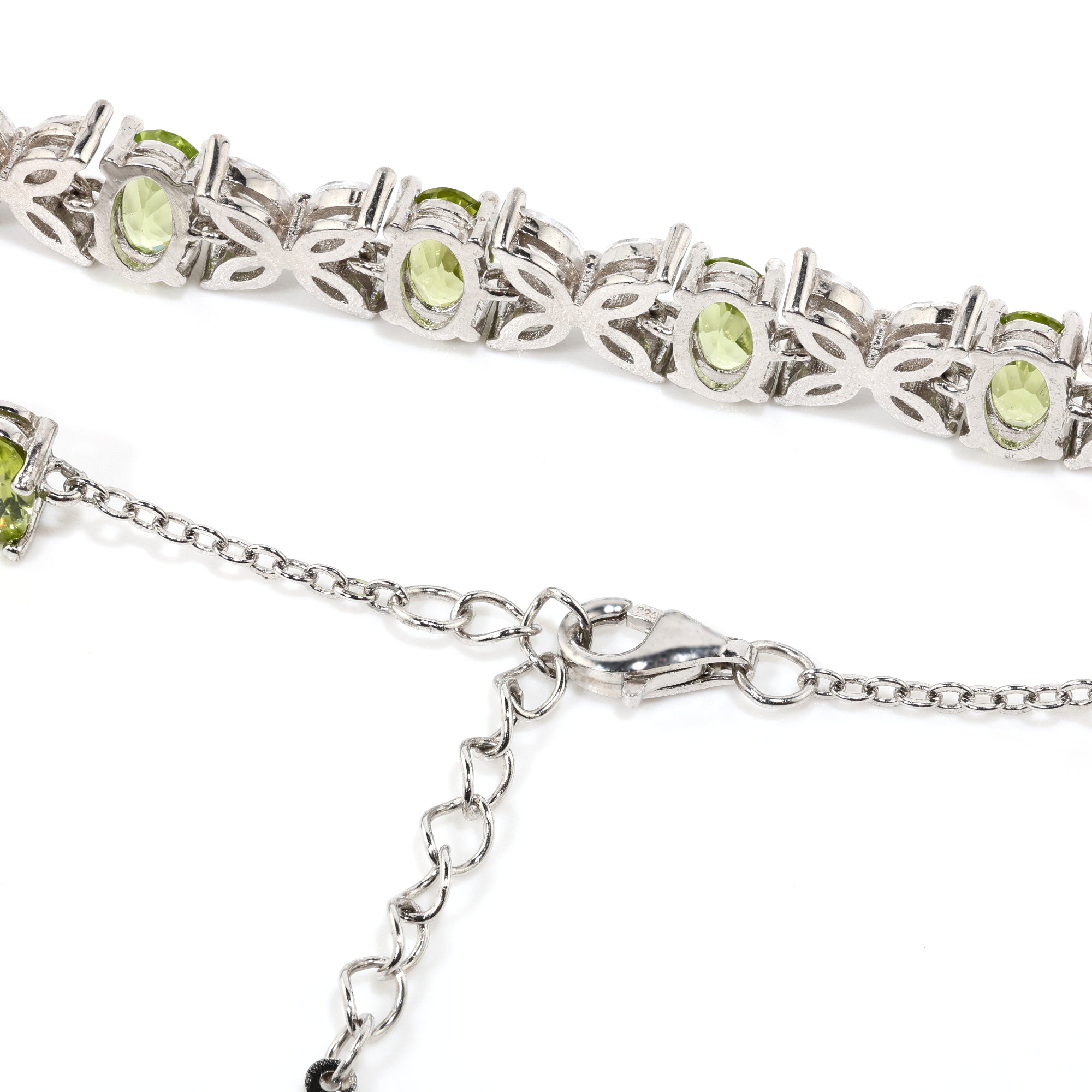 Peridot Butterfly Bracelet