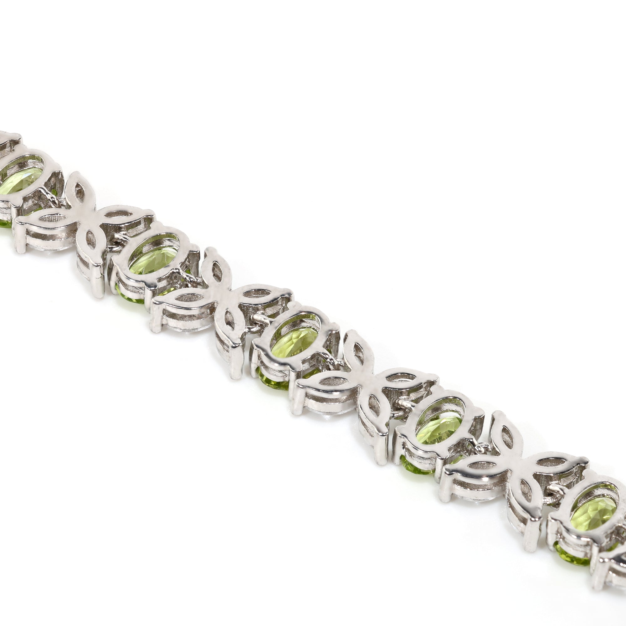 Peridot Butterfly Bracelet