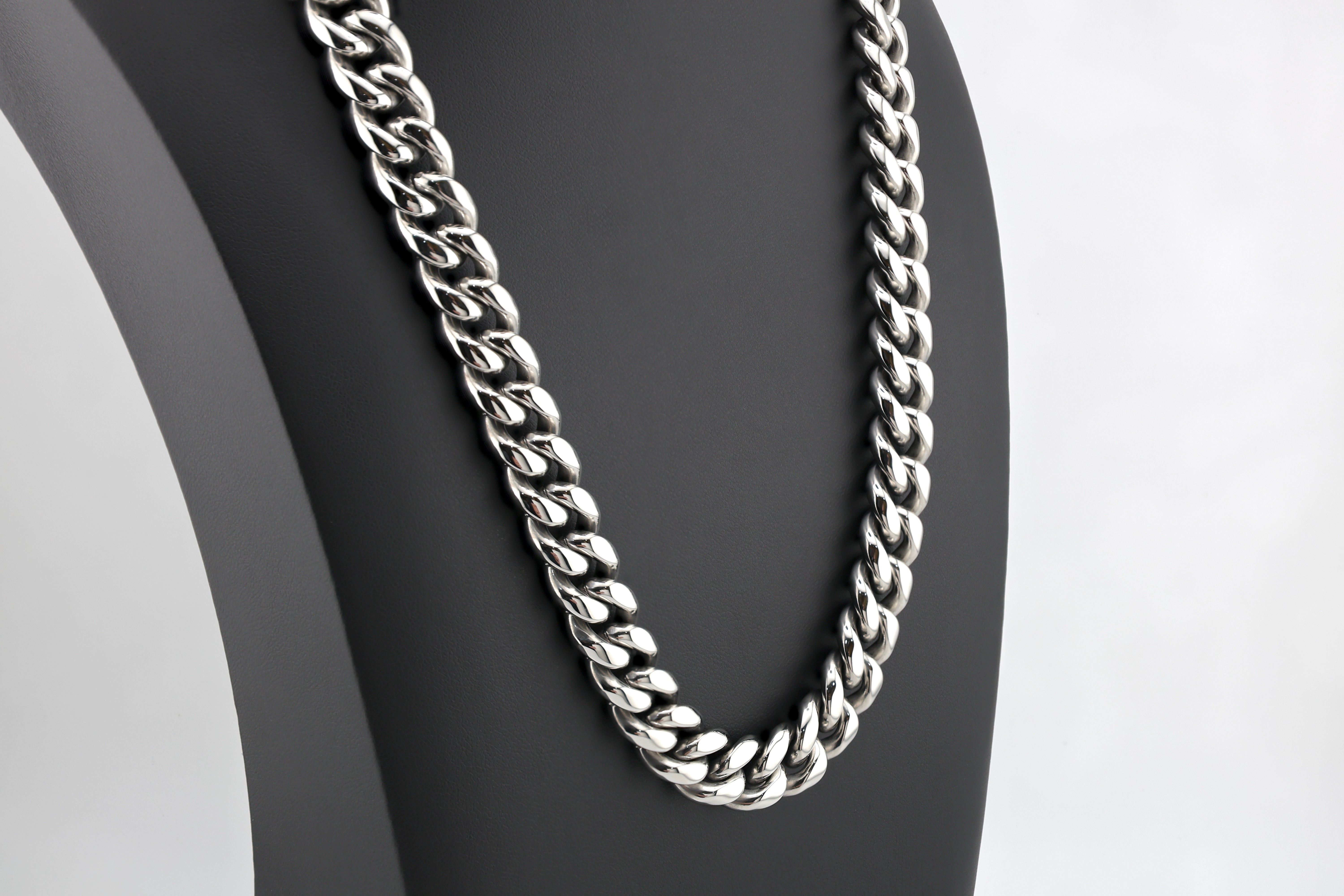 12MM Argentum Cuban Necklace
