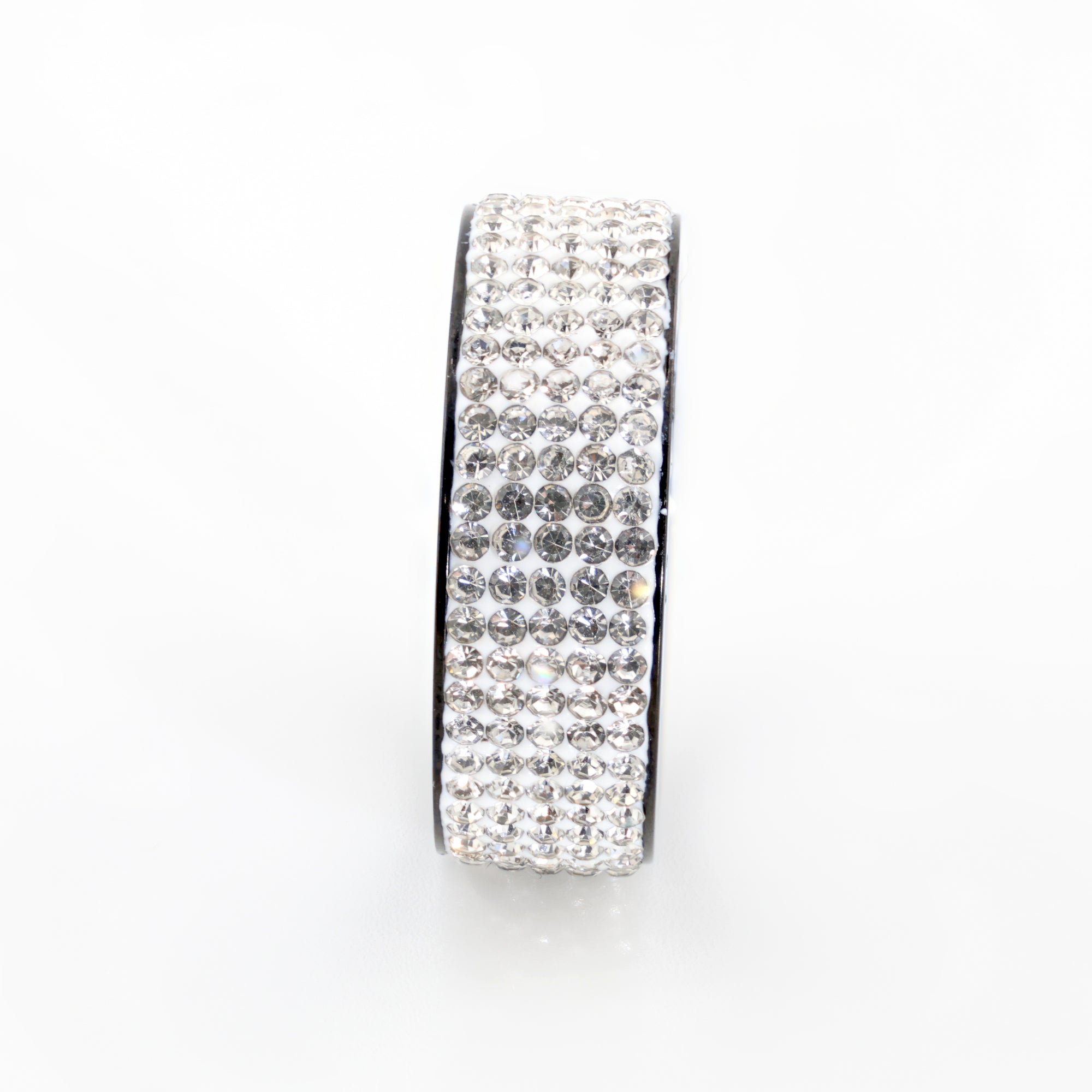 Noir Radiance Pavé Band