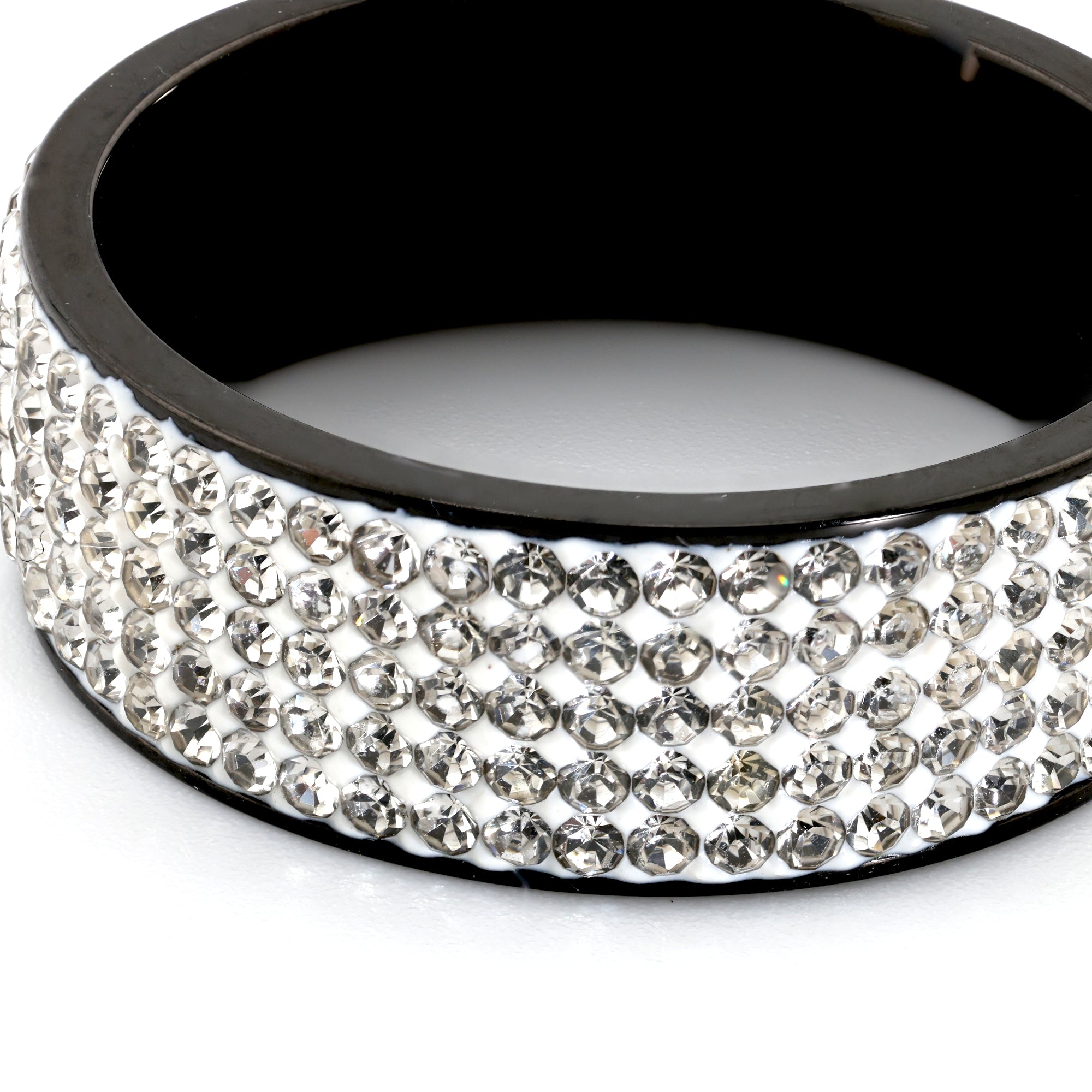 Noir Radiance Pavé Band