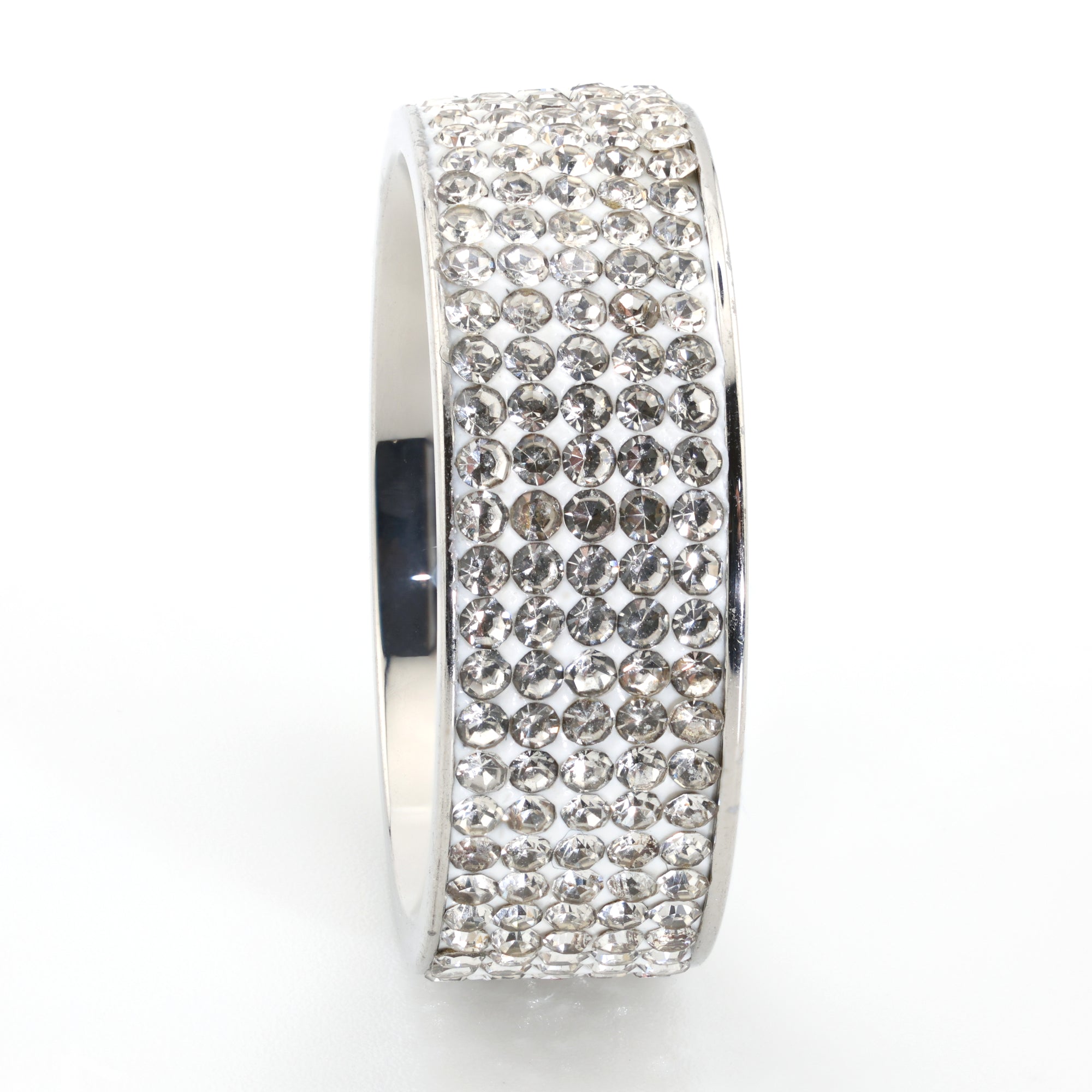 Chrome Radiance Pavé Band
