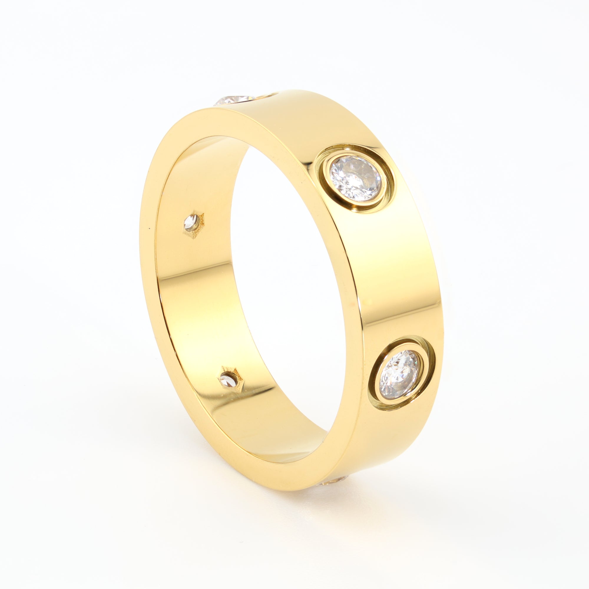 Gold Imperium Orbit Band