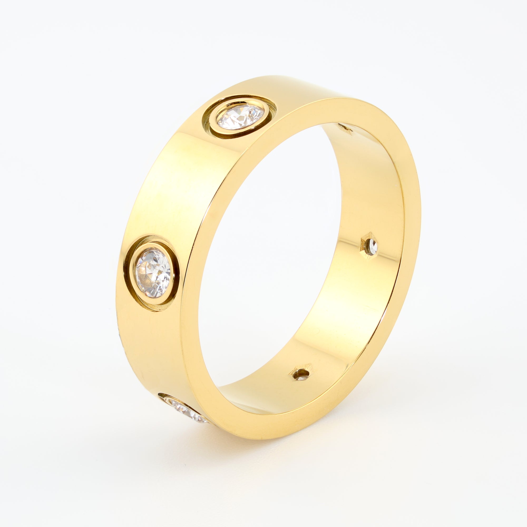 Gold Imperium Orbit Band
