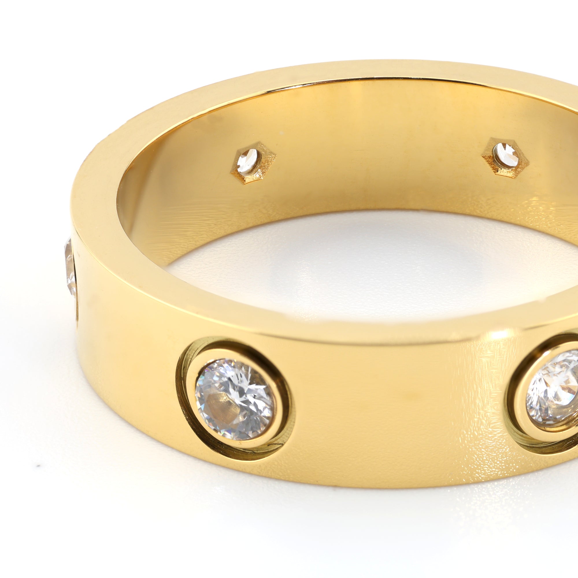 Gold Imperium Orbit Band