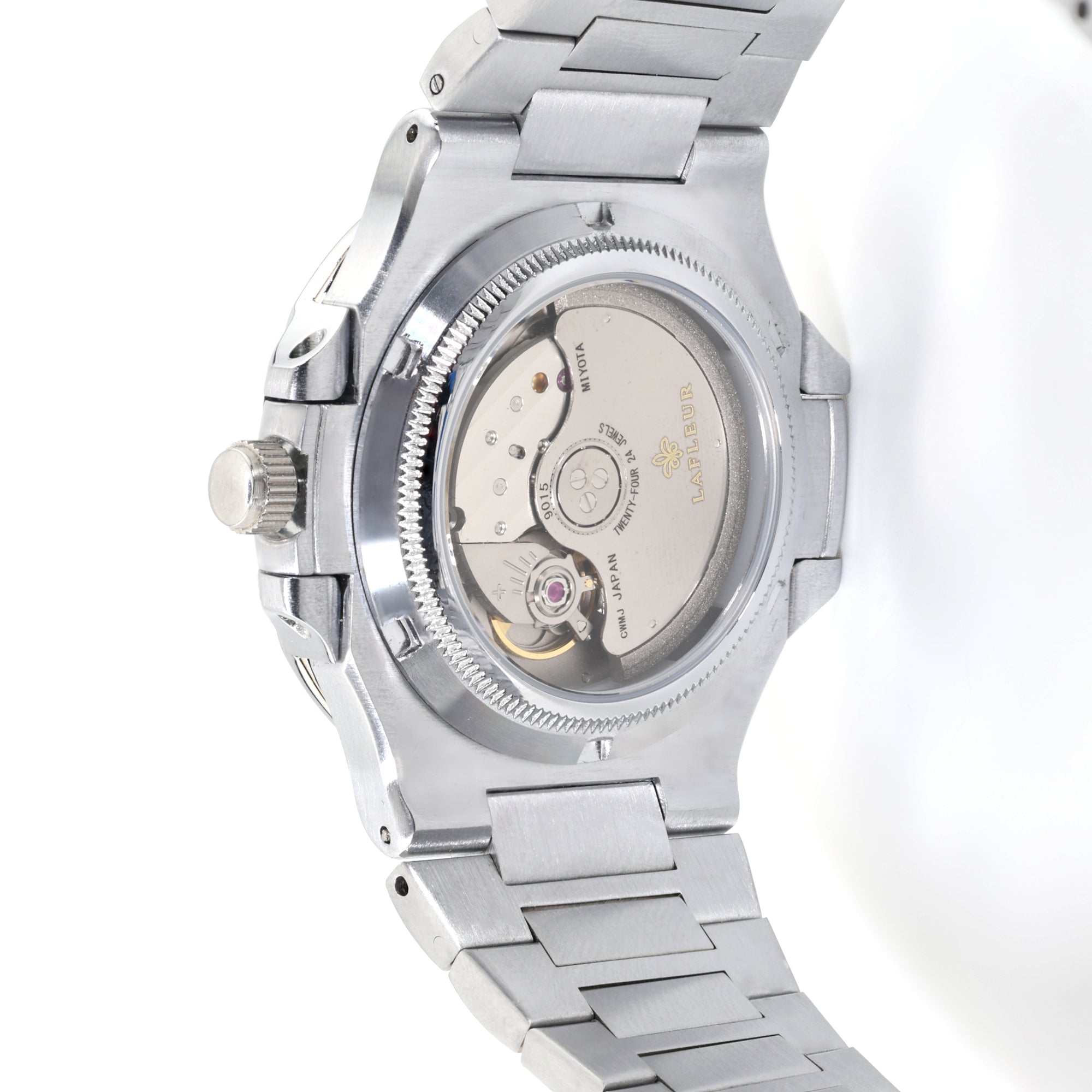 Sovereign-Argentum Moissanite Automatic