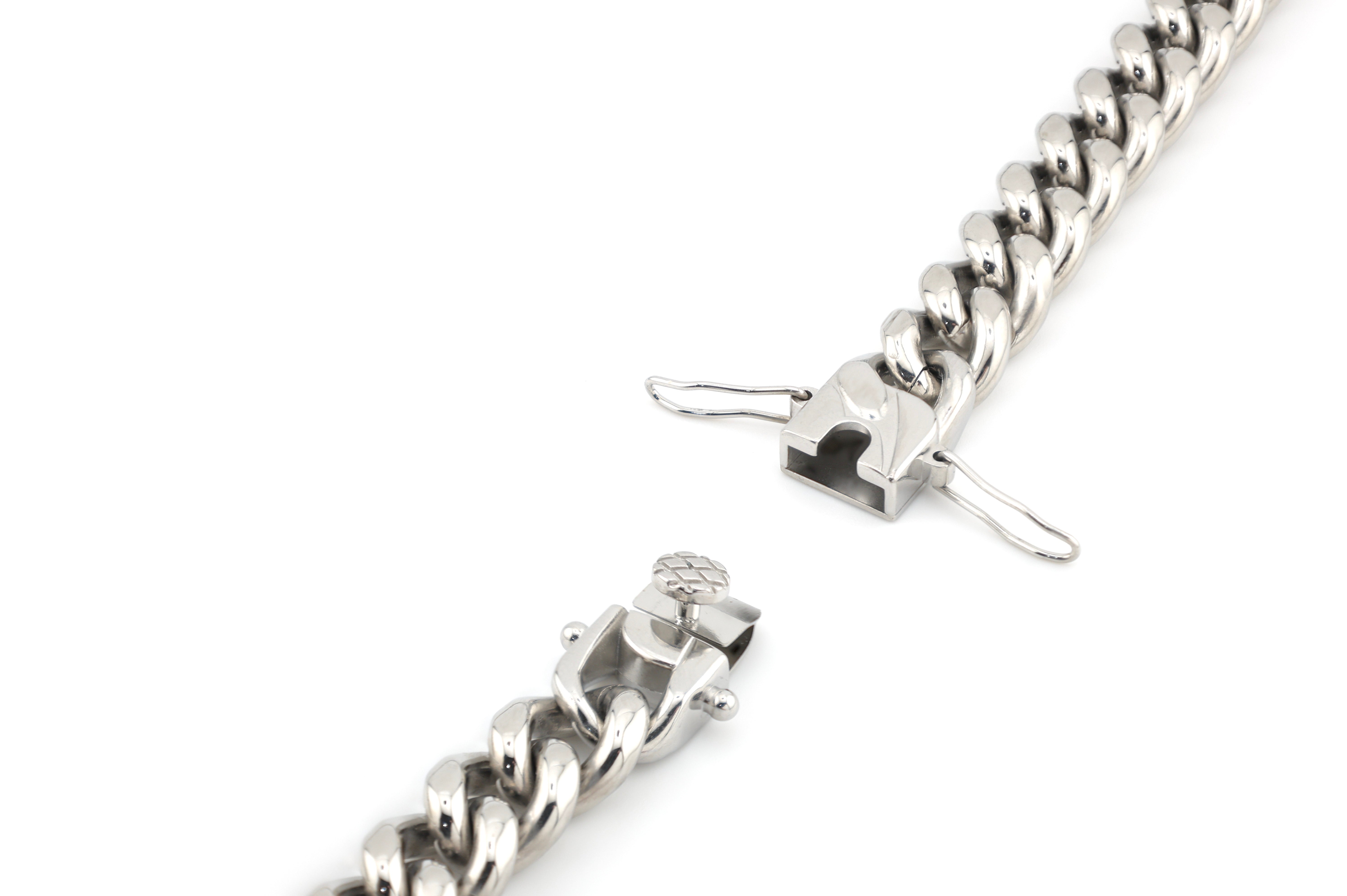 10MM Argentum Cuban Necklace