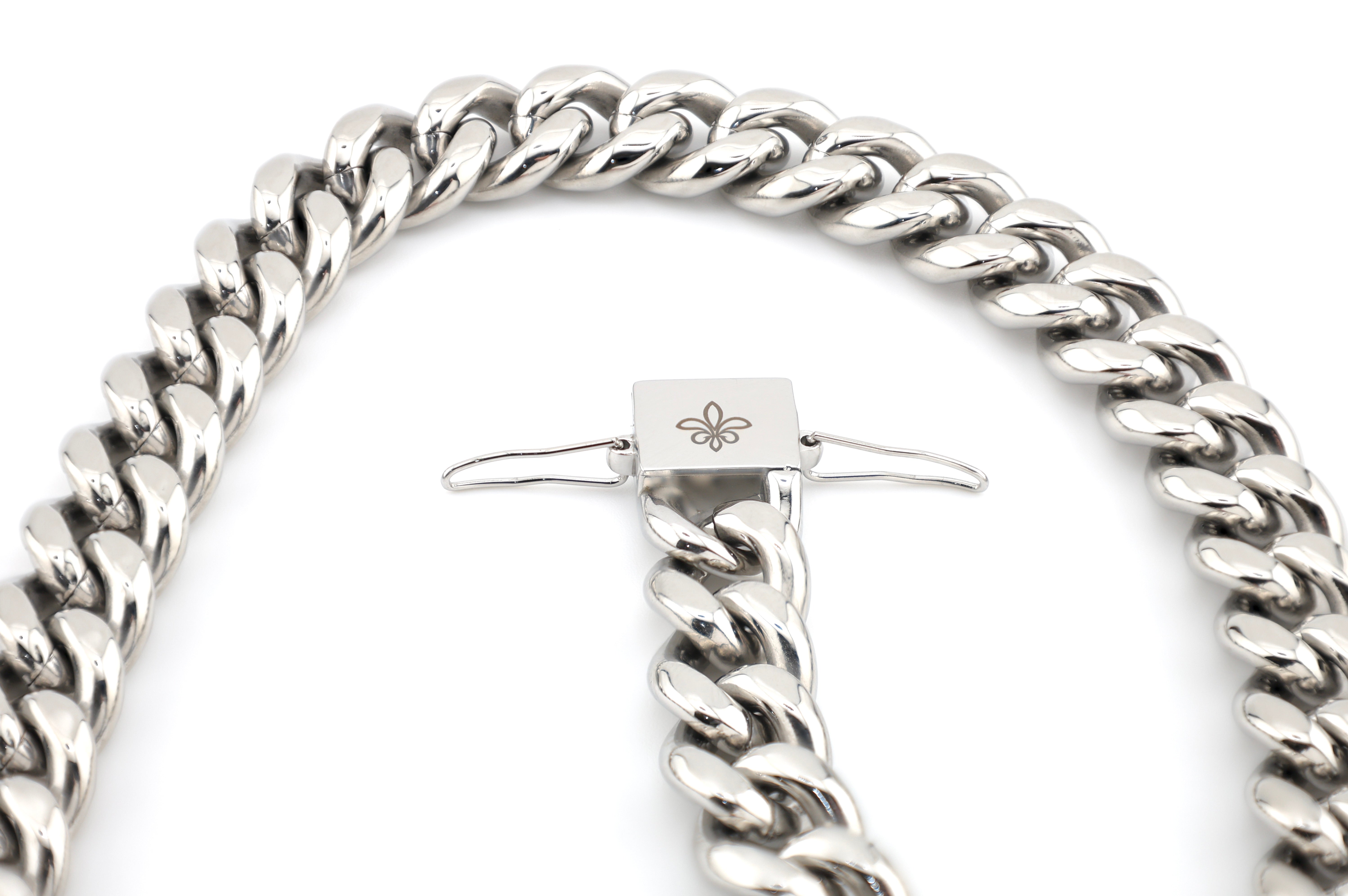12MM Argentum Cuban Necklace