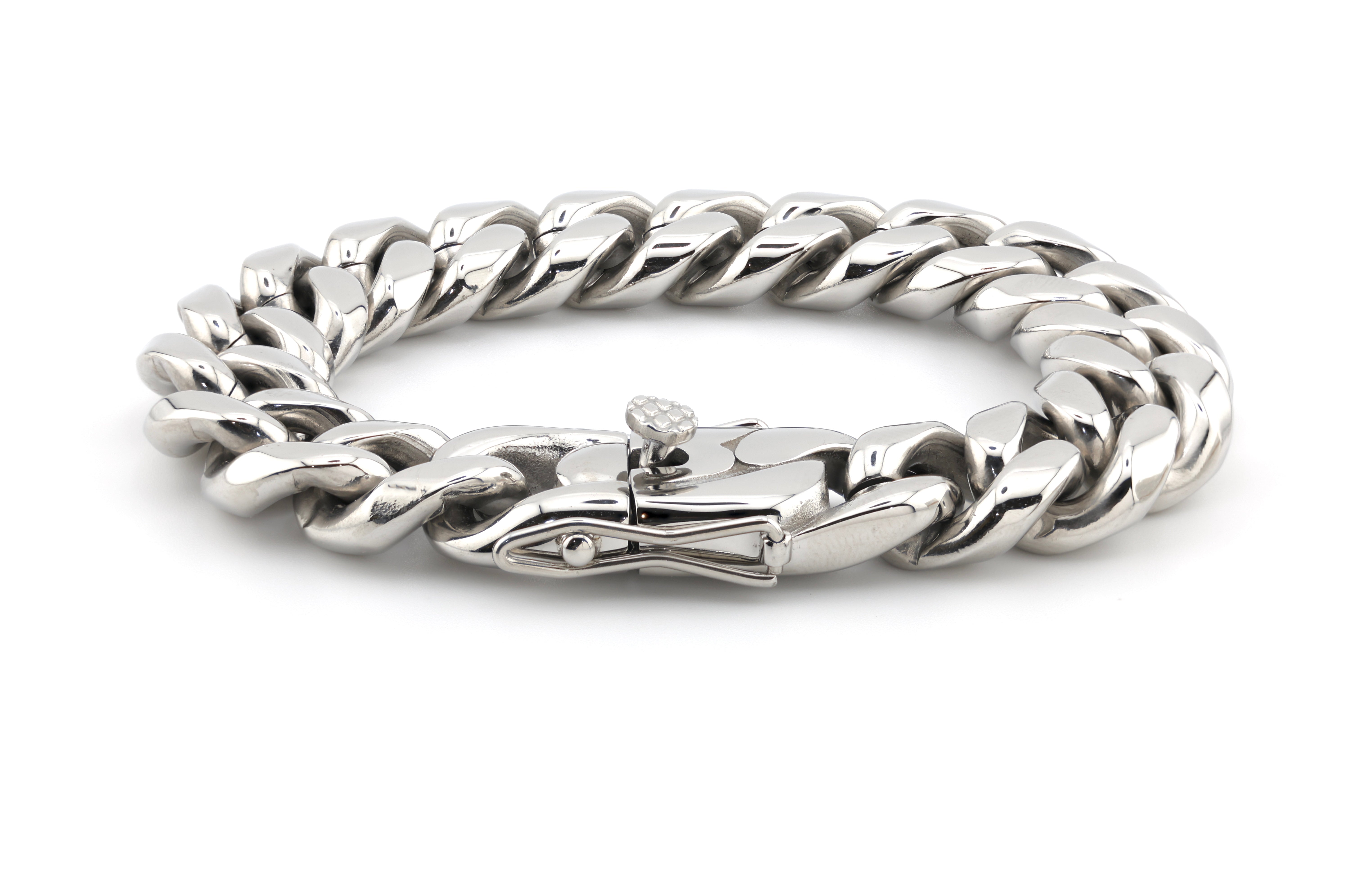 16MM Argentum Cuban Bracelet