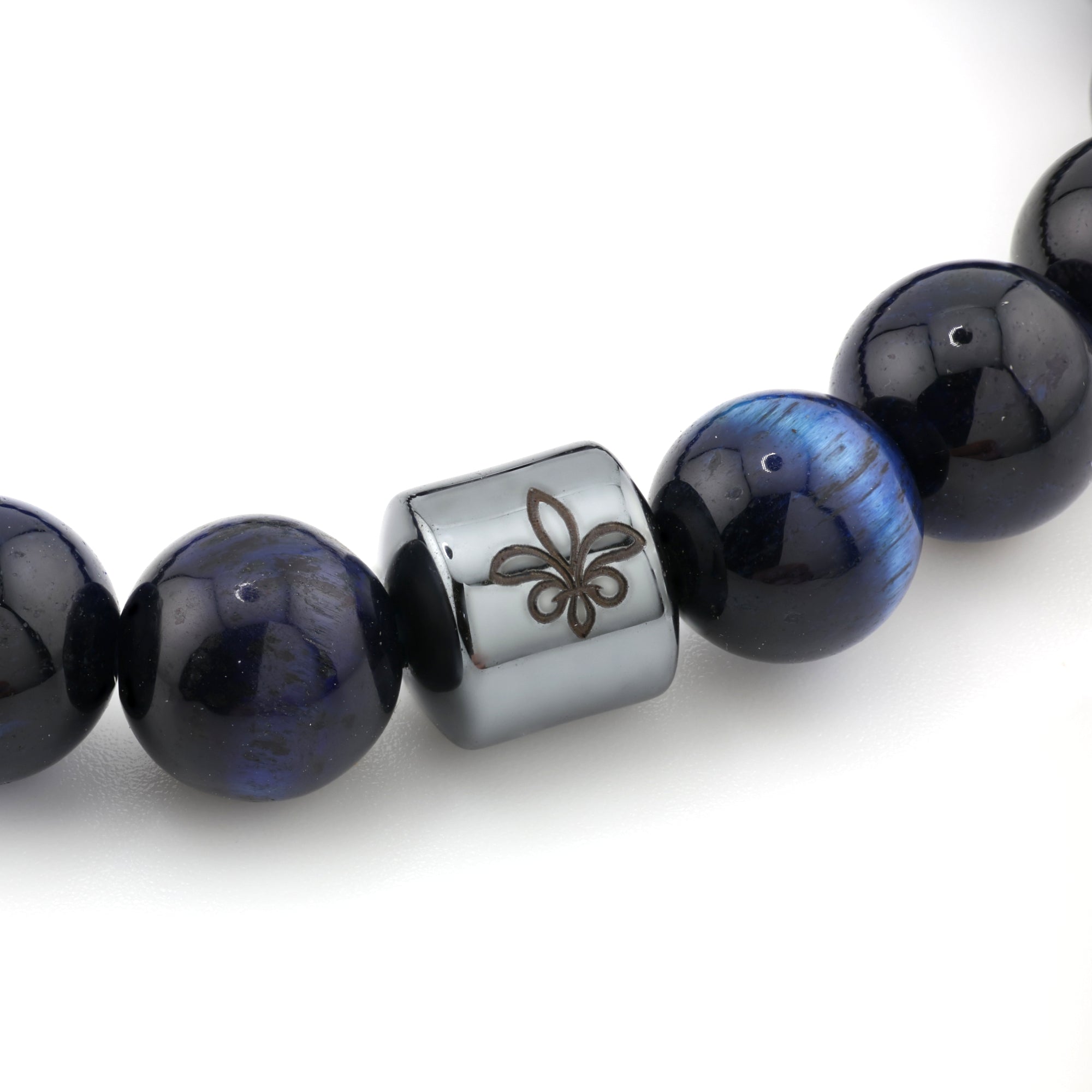 Dark Blue Tiger's Eye Bracelet