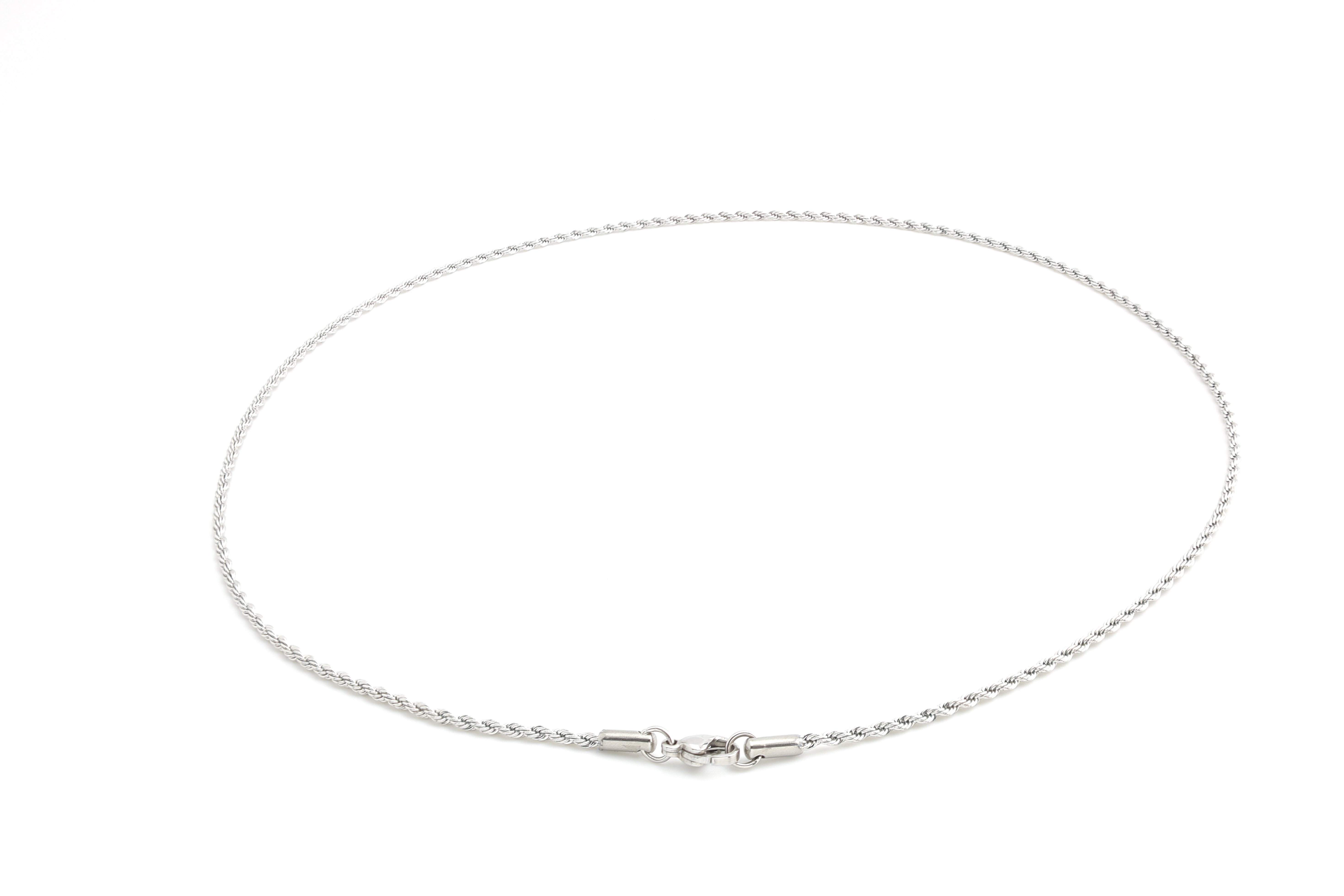 2MM Argentum Rope Necklace