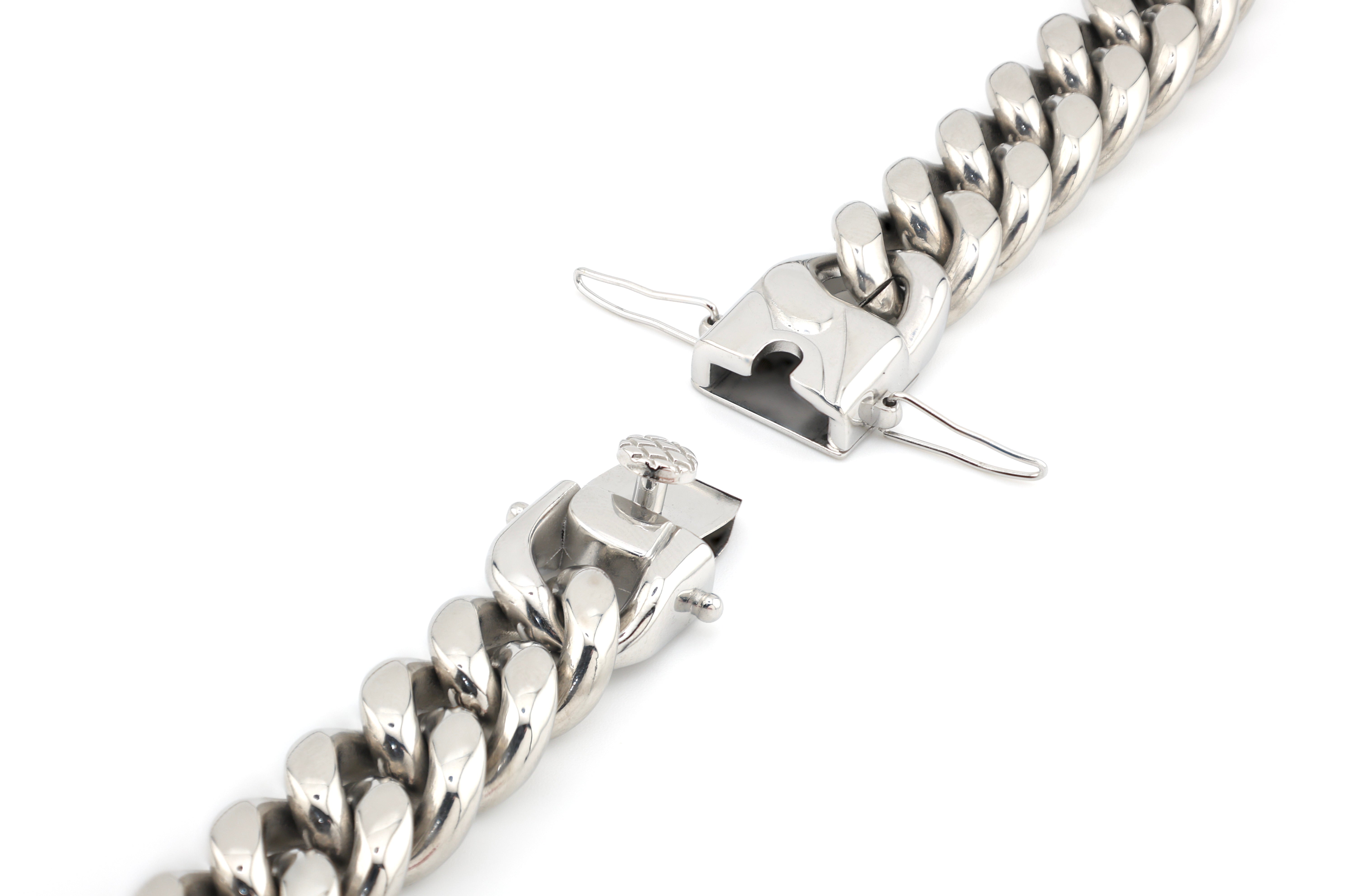 14MM Argentum Cuban Necklace