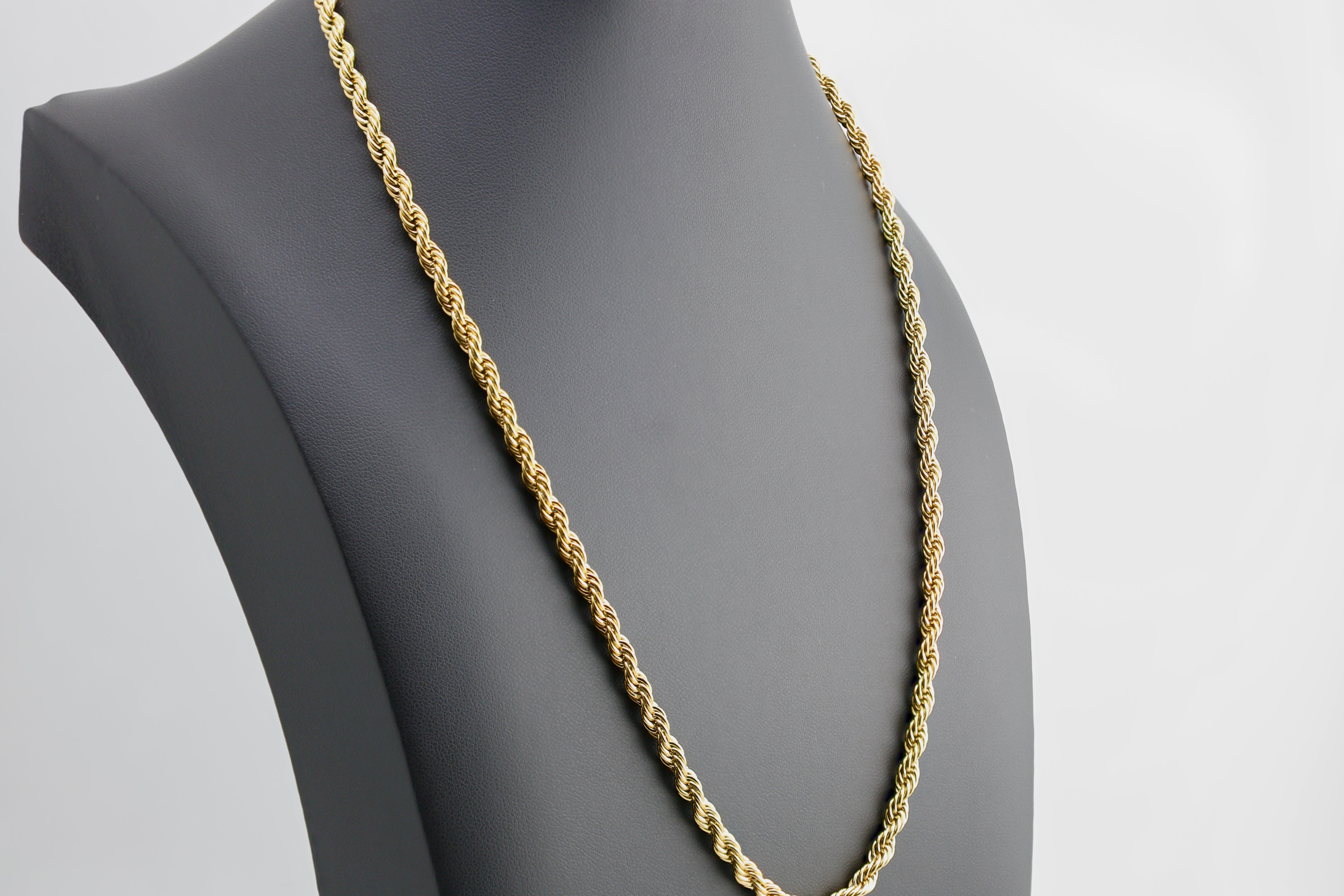 4MM Aurelius Rope Necklace