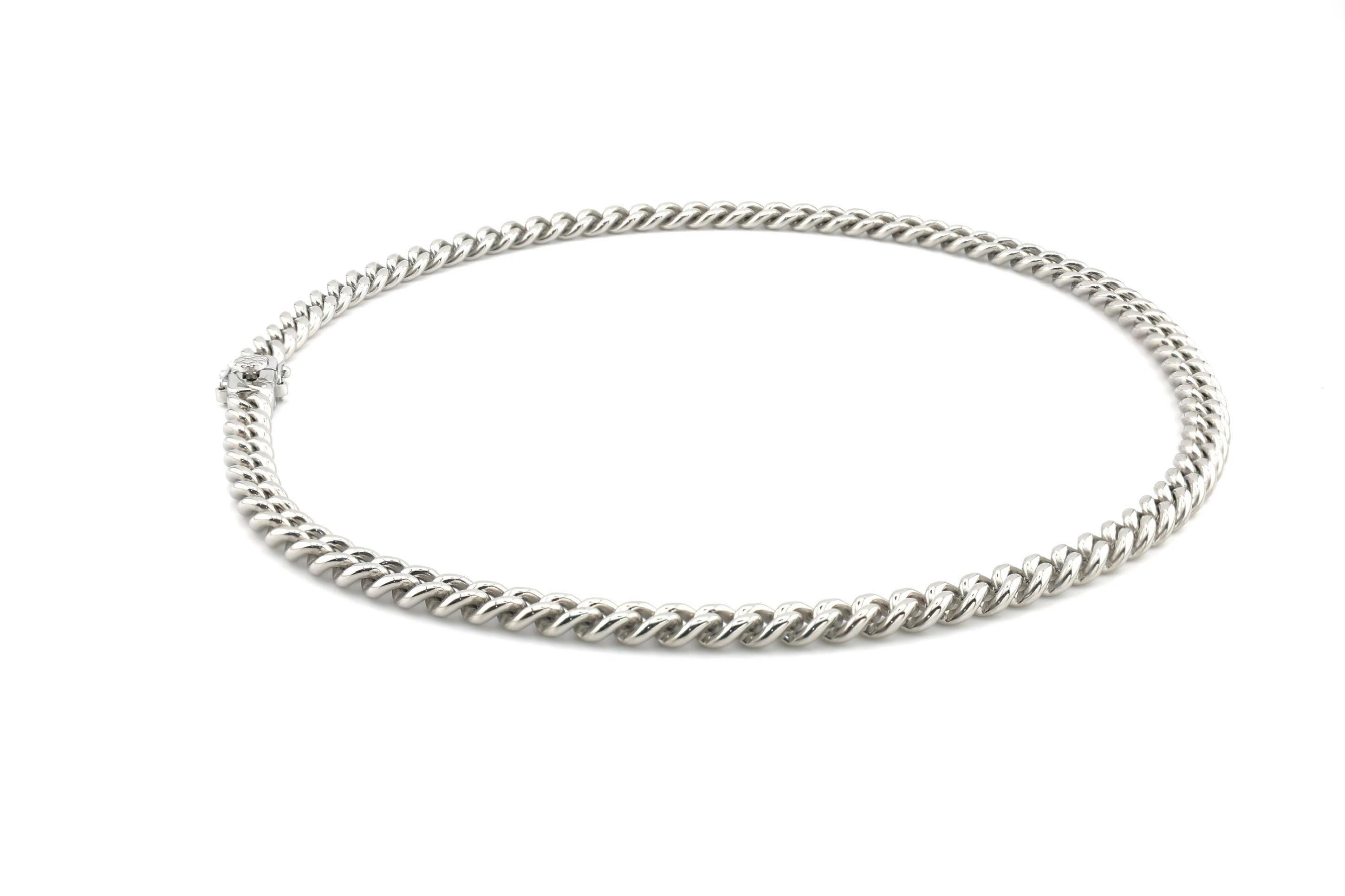 8MM Argentum Cuban Necklace