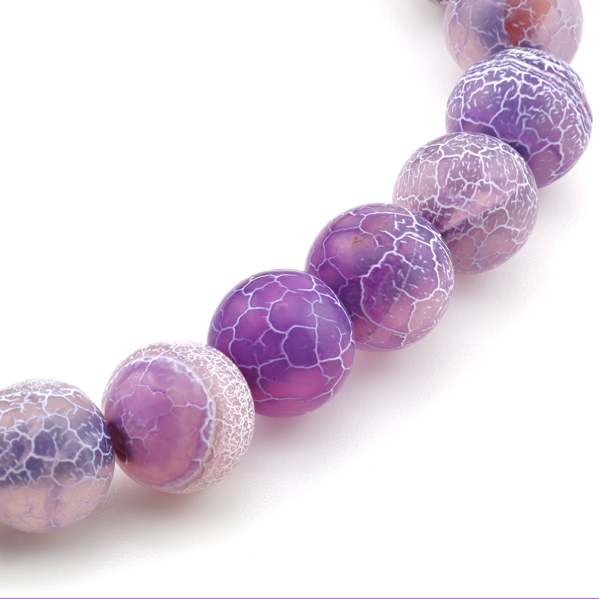 Frosted Amathyst Bracelet