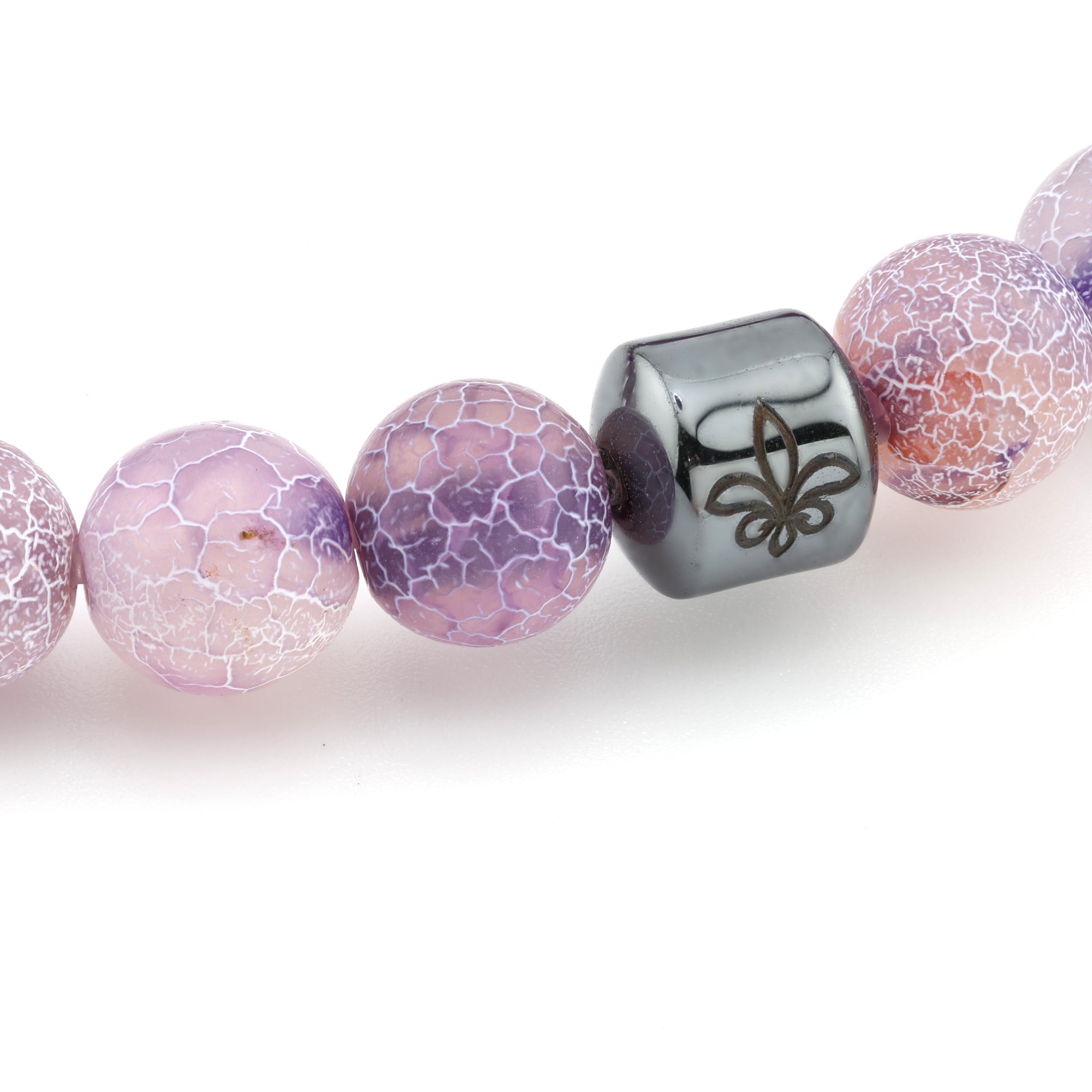 Frosted Amathyst Bracelet