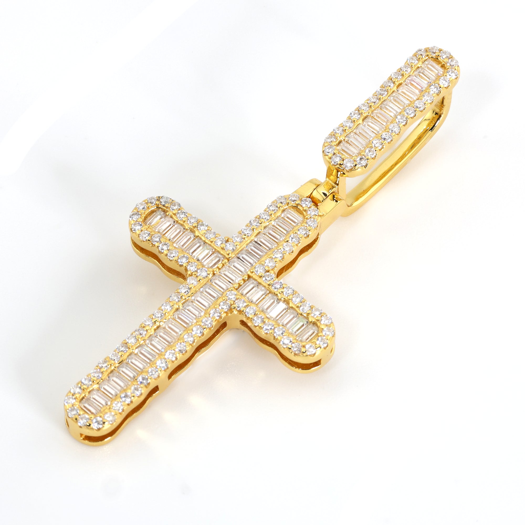 Aurelius Radiance Cross Pendant