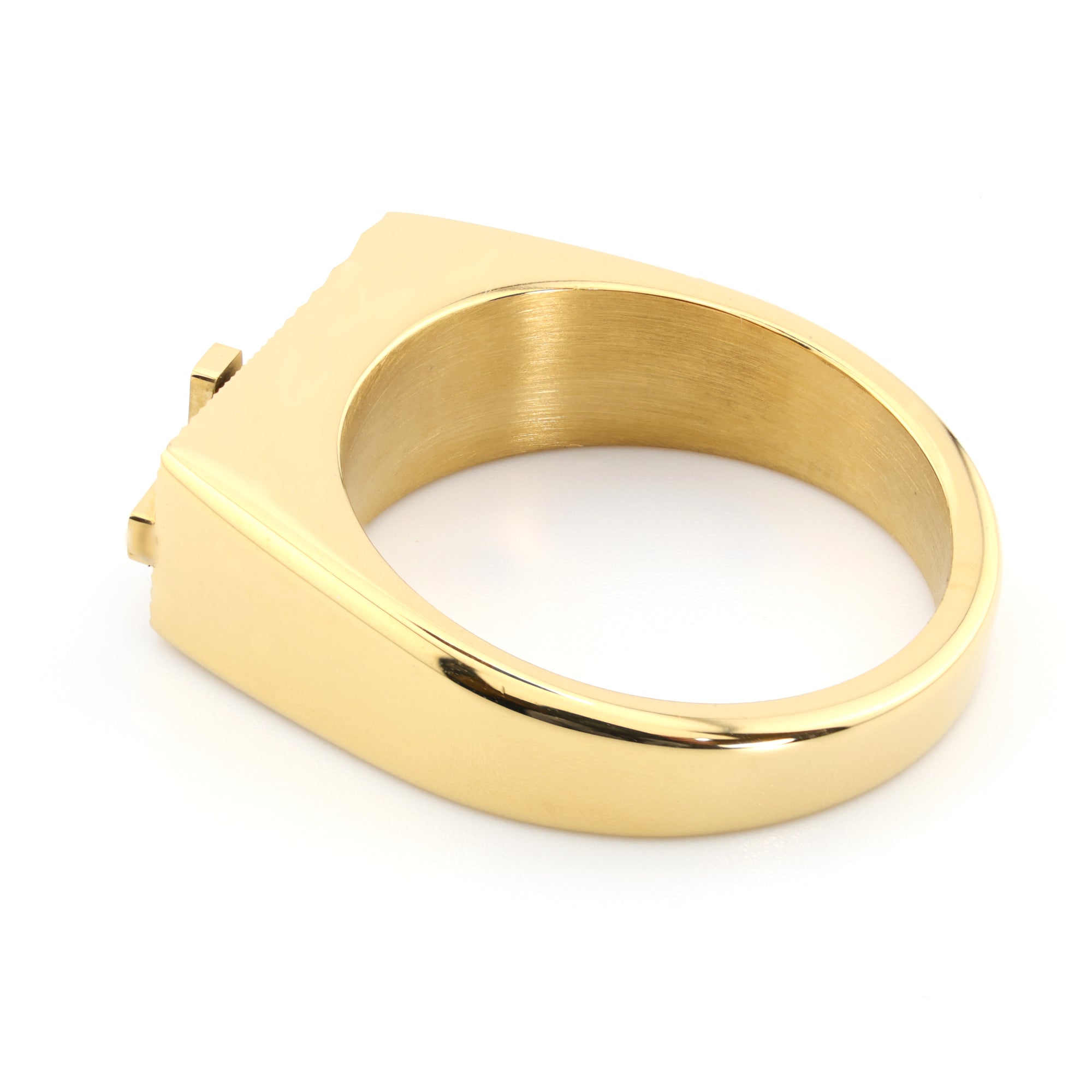 Gold Covenant Cross Ring