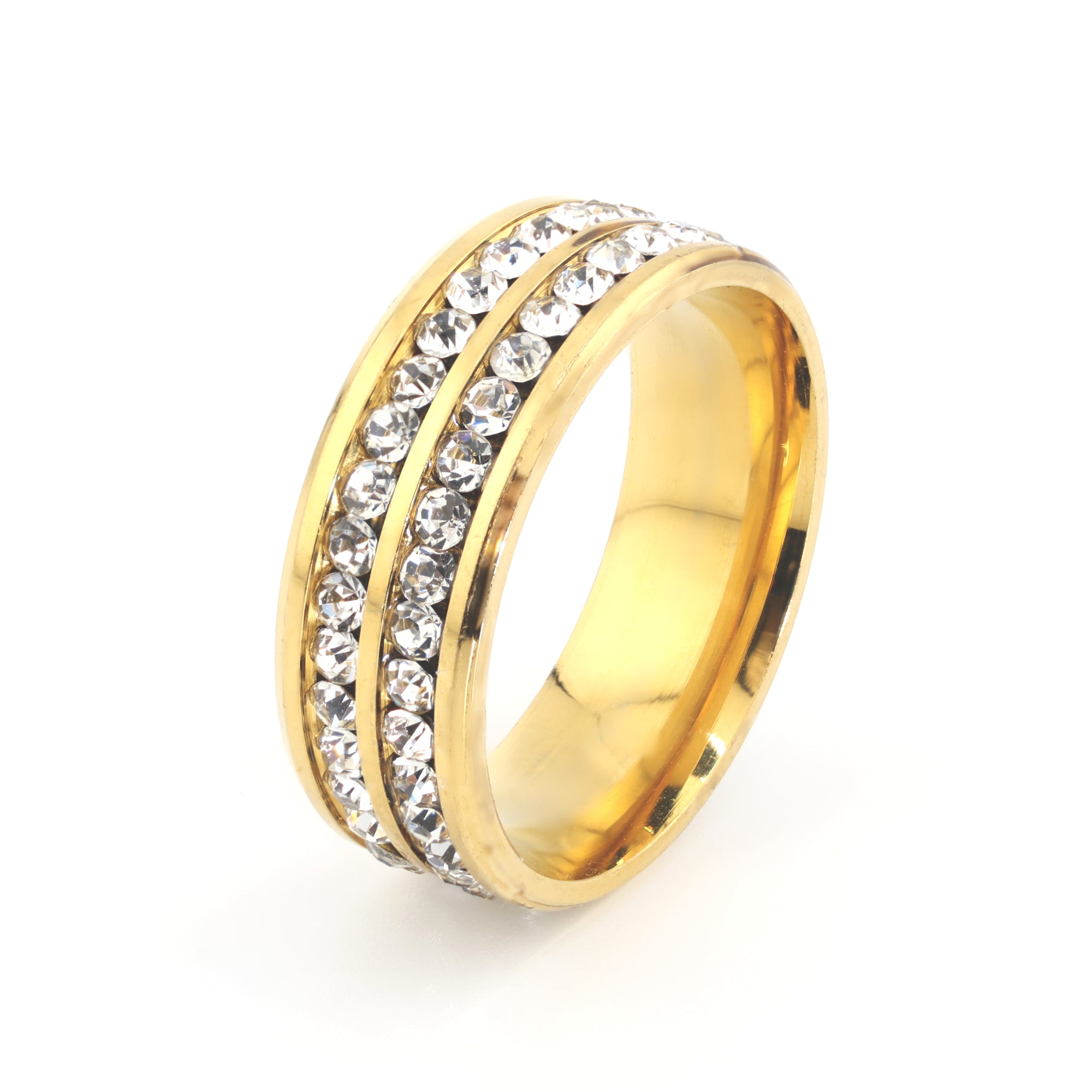 Gold Halo Ring