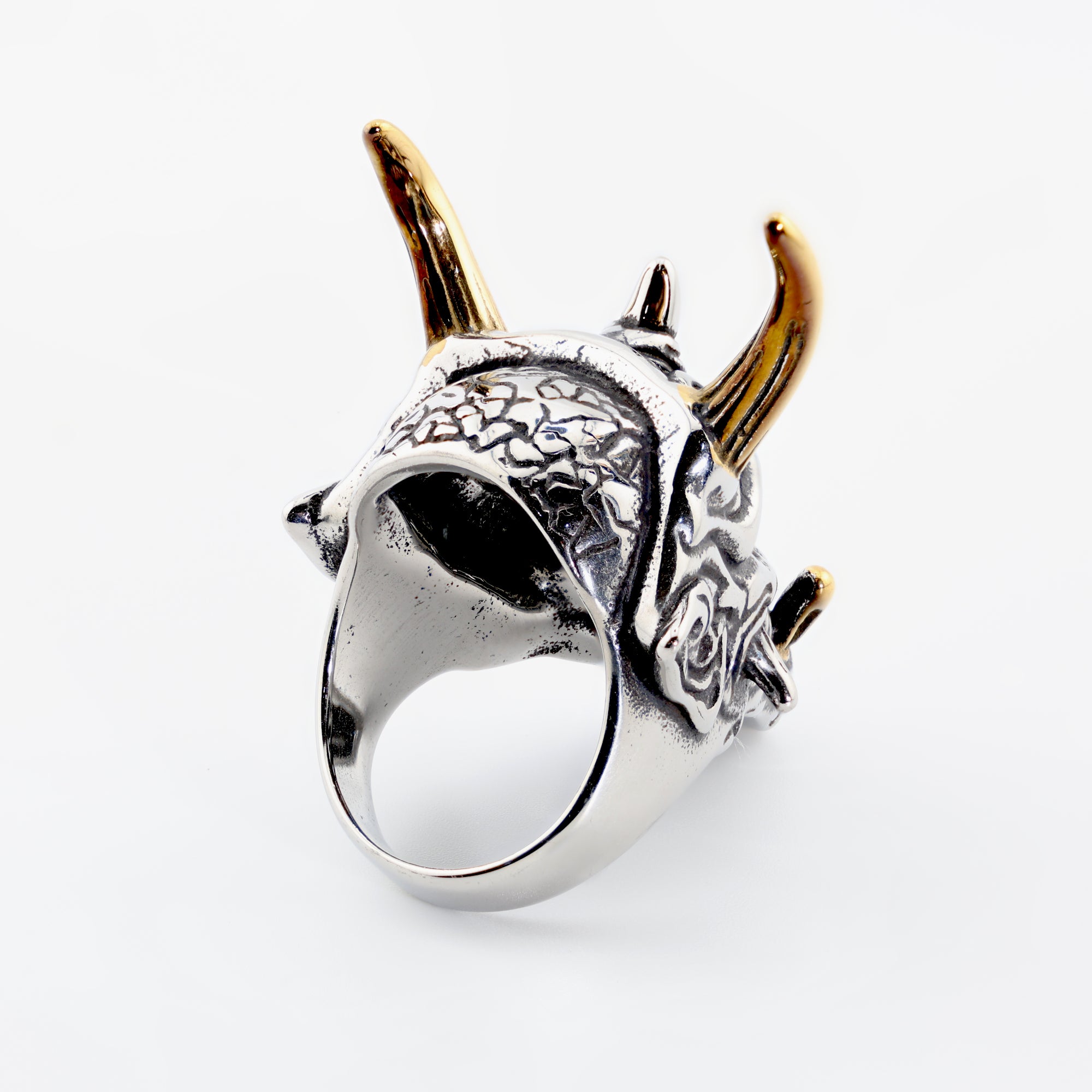 Gold Oni Sovereign Ring