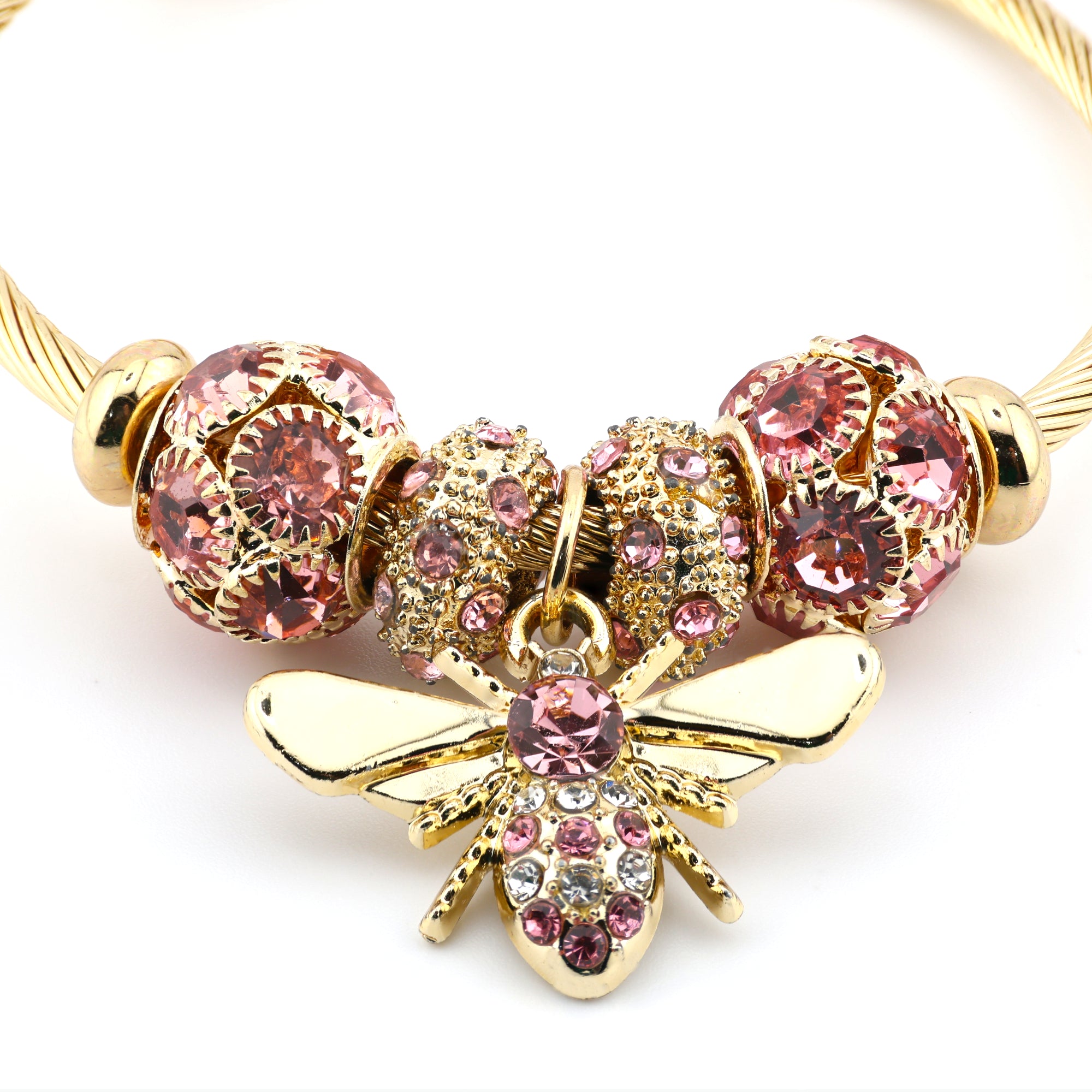 Aurelia Rosé Hive Bracelet