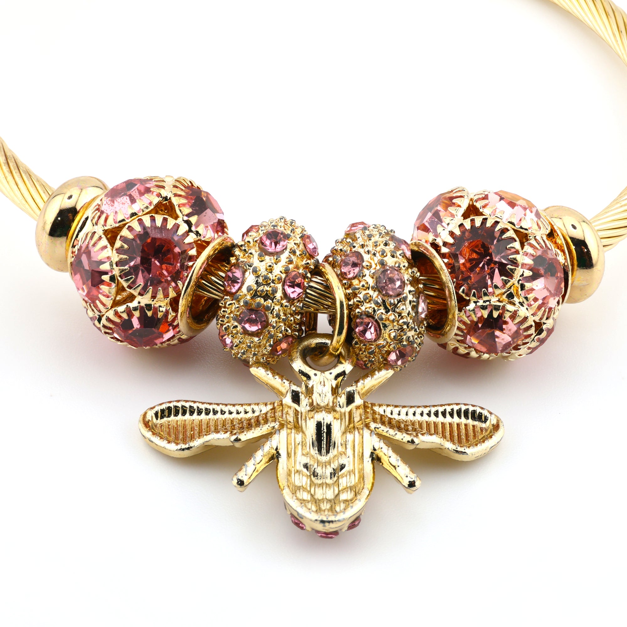 Aurelia Rosé Hive Bracelet