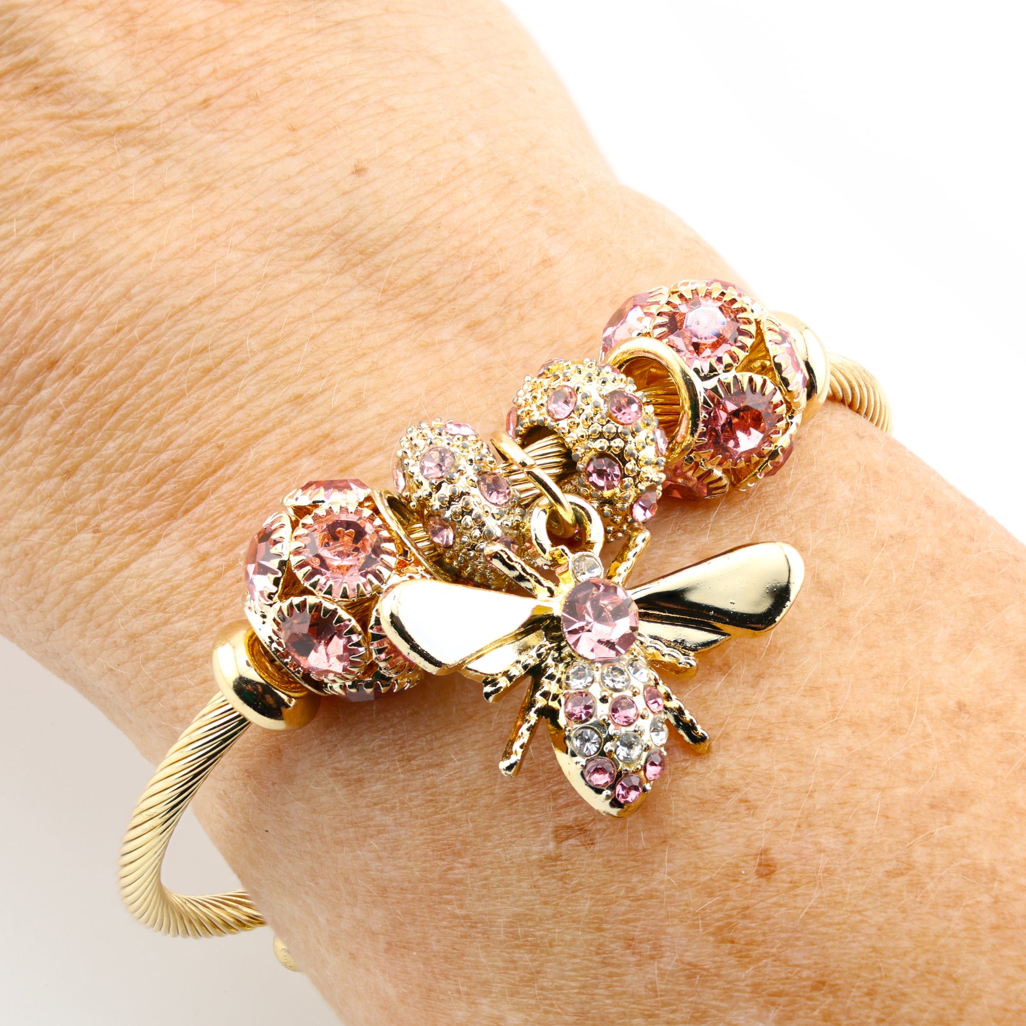 Aurelia Rosé Hive Bracelet