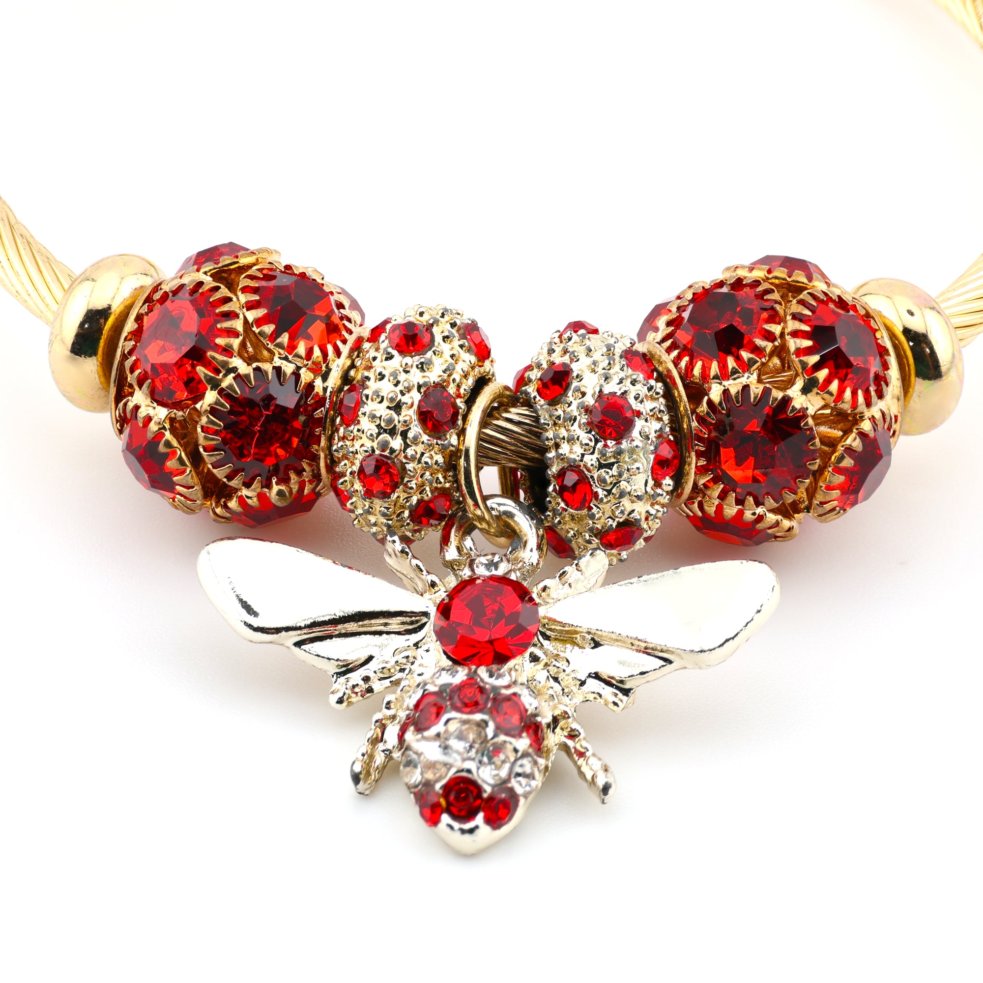 Aurelia Ruby Hive Bracelet