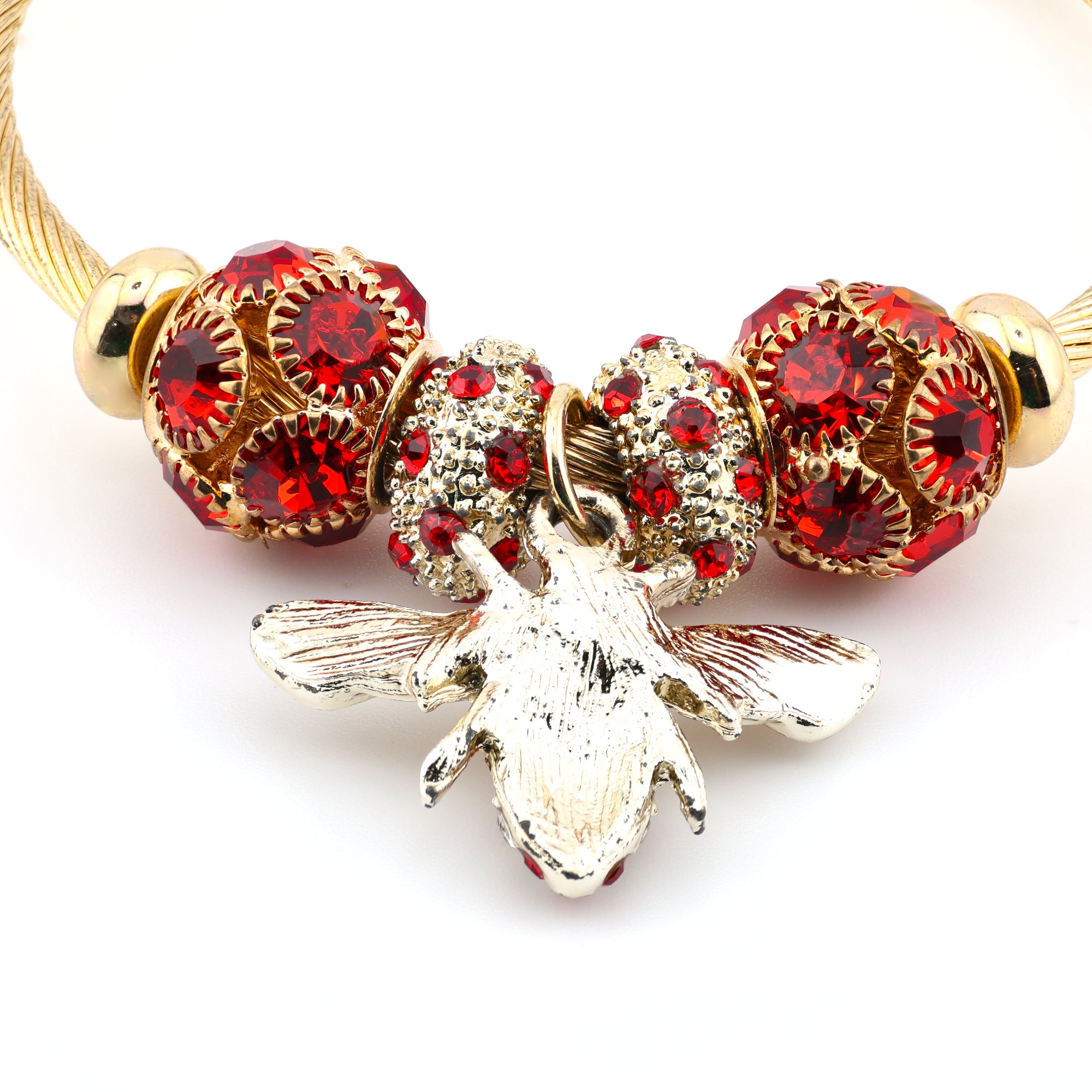 Aurelia Ruby Hive Bracelet