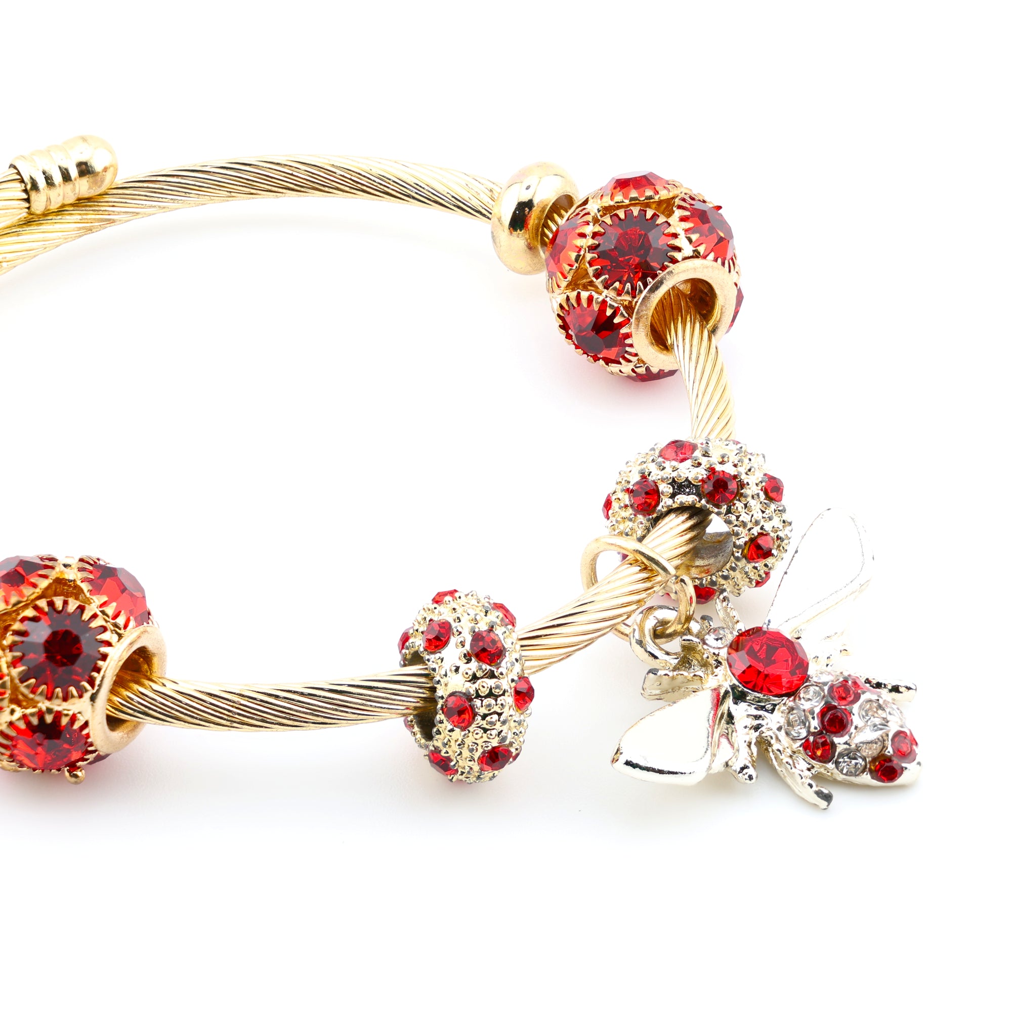 Aurelia Ruby Hive Bracelet