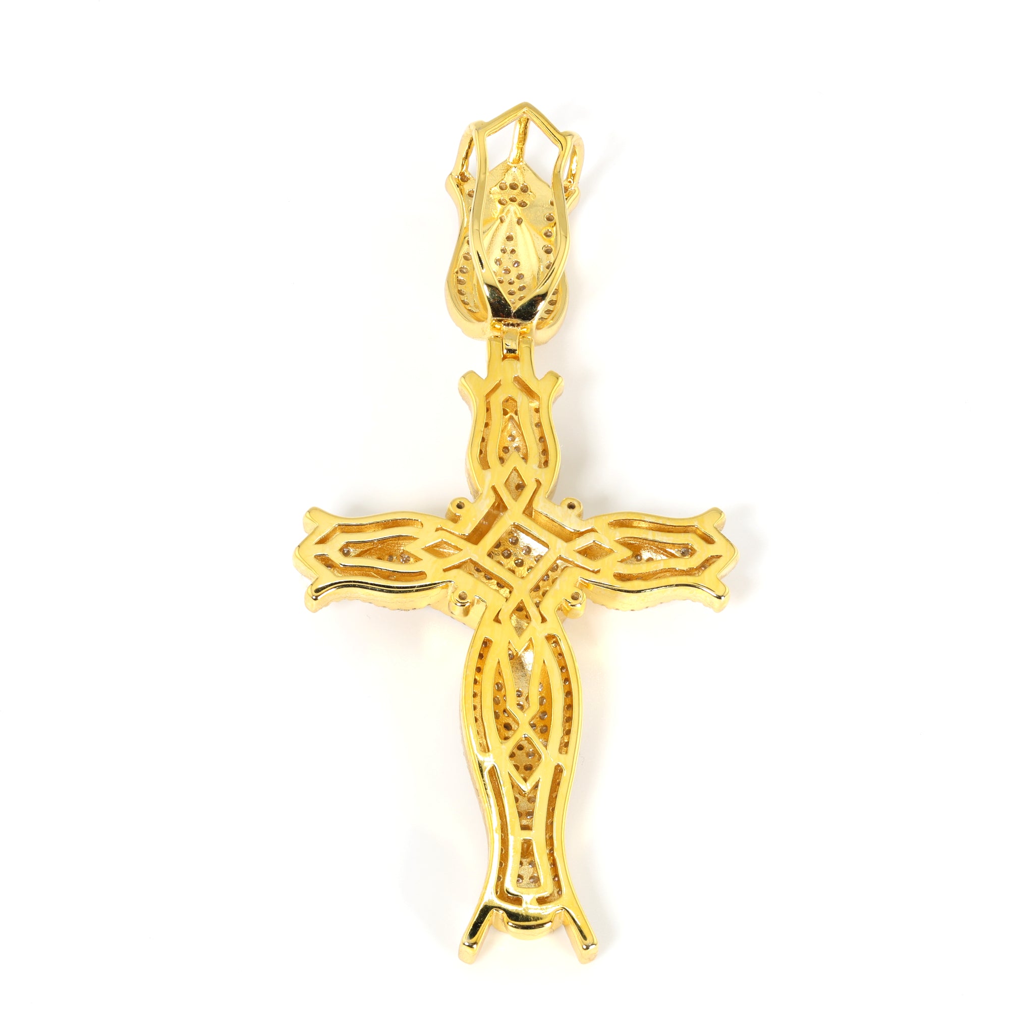 Aurelius Flora Cross Pendant