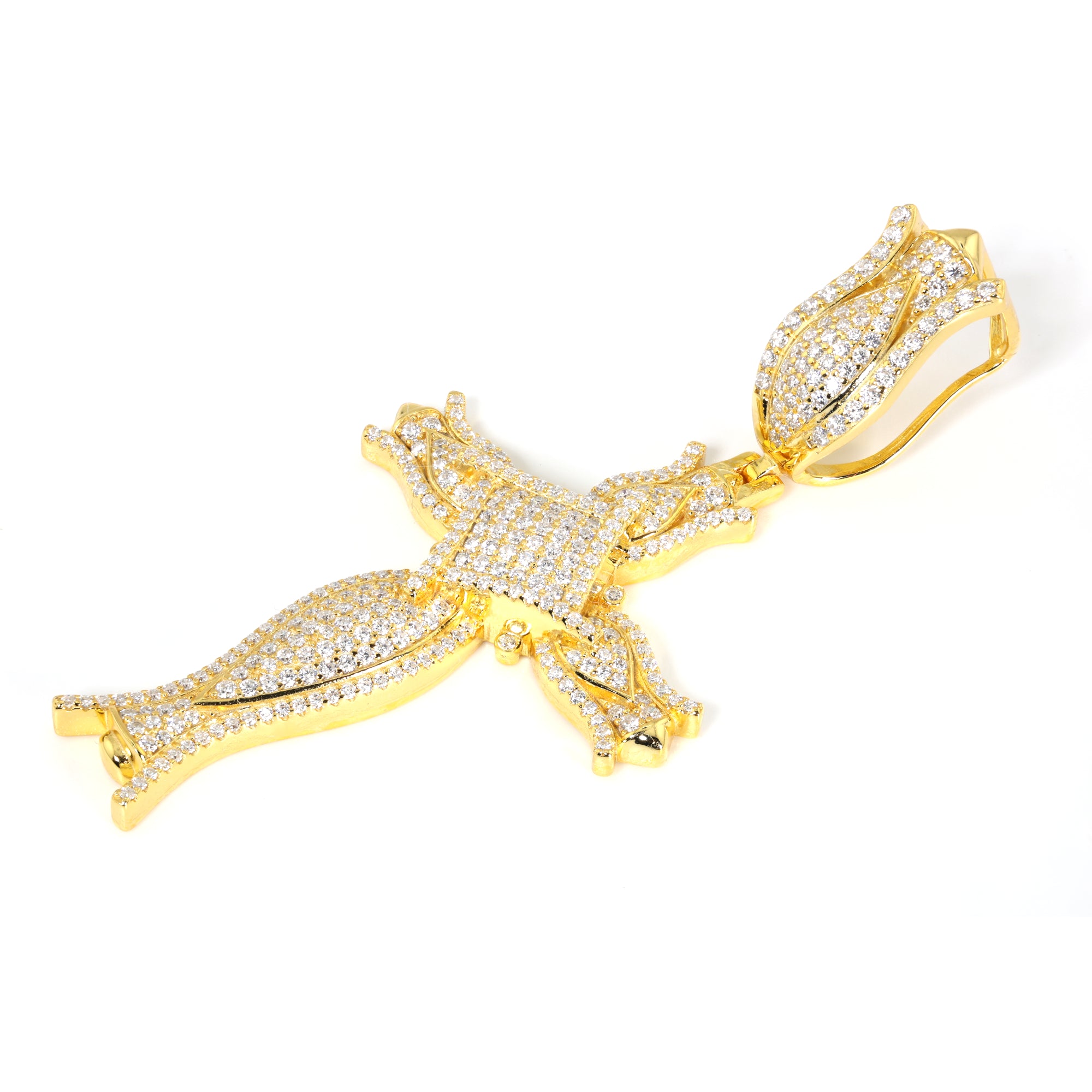 Aurelius Flora Cross Pendant