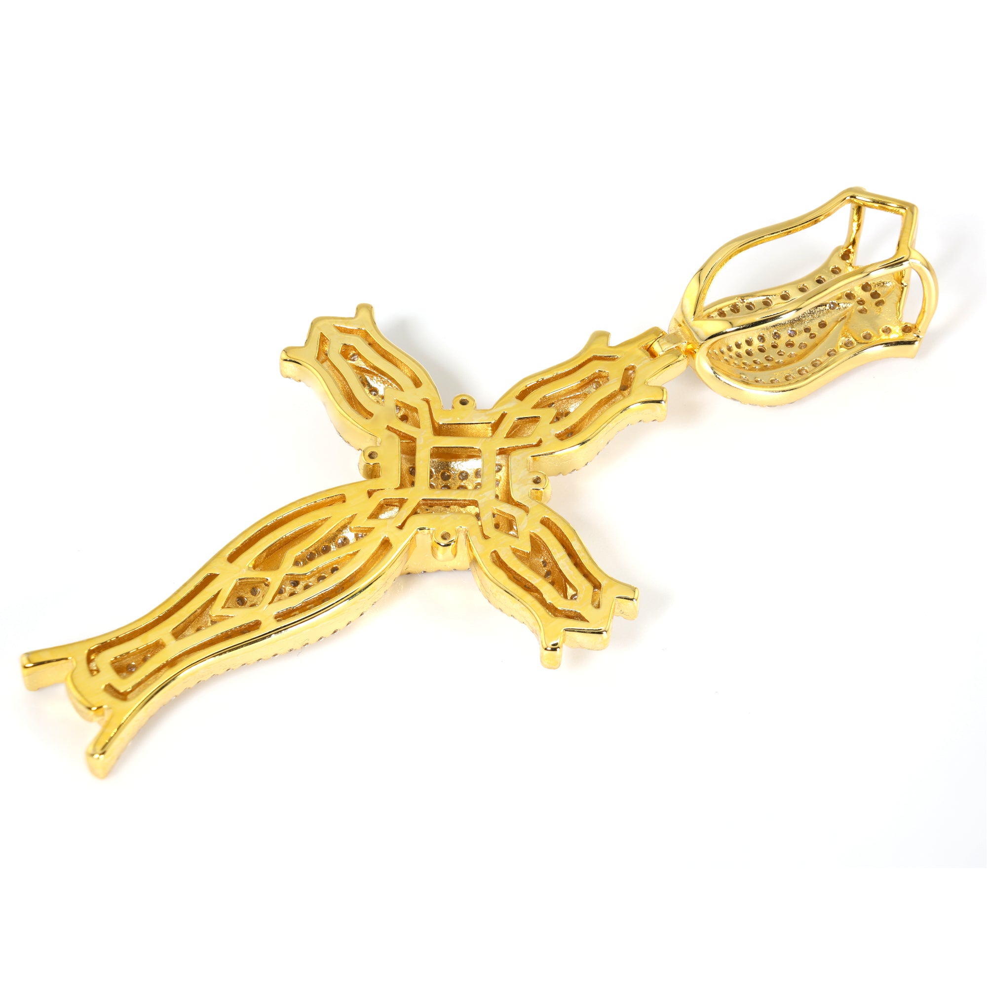 Aurelius Flora Cross Pendant