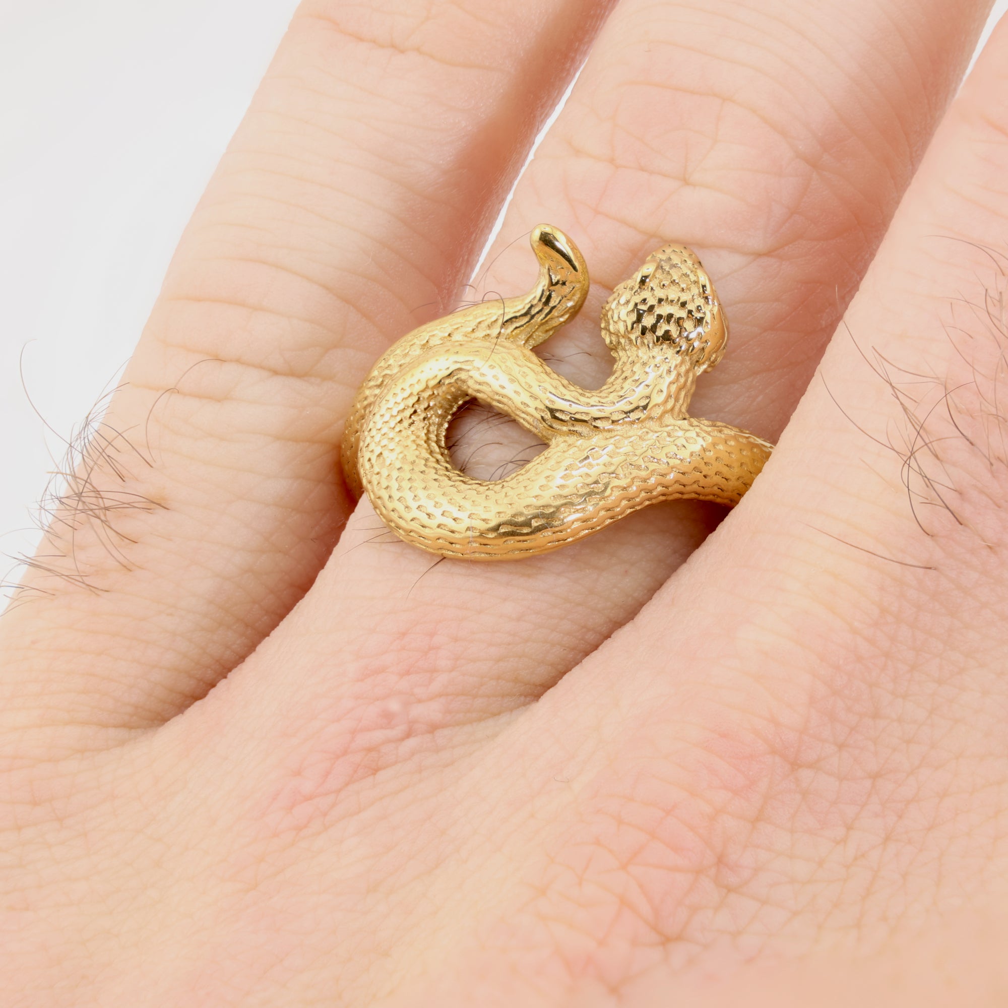 Gold Serpent Dominion Ring