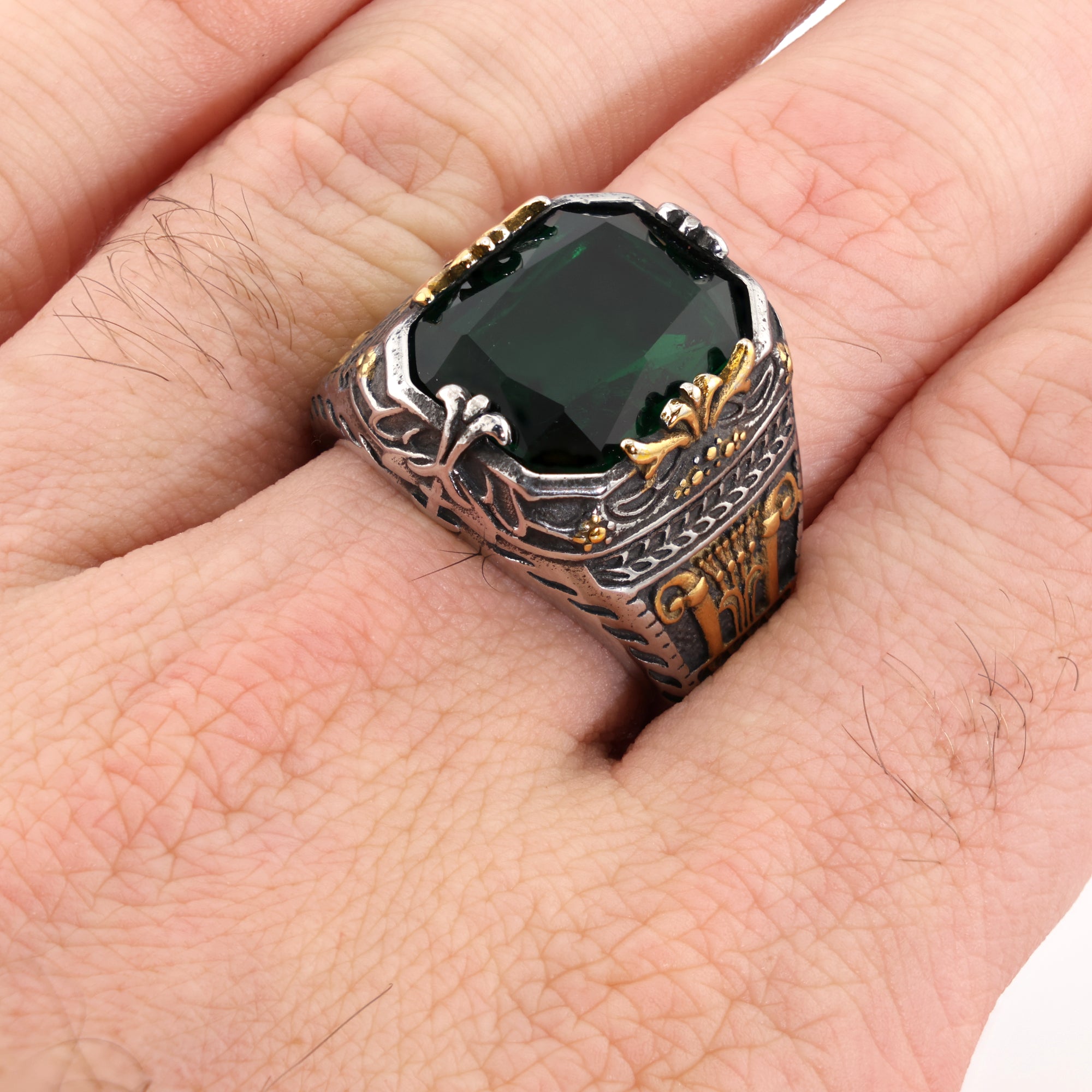 Sovereign Verdant Signet Ring
