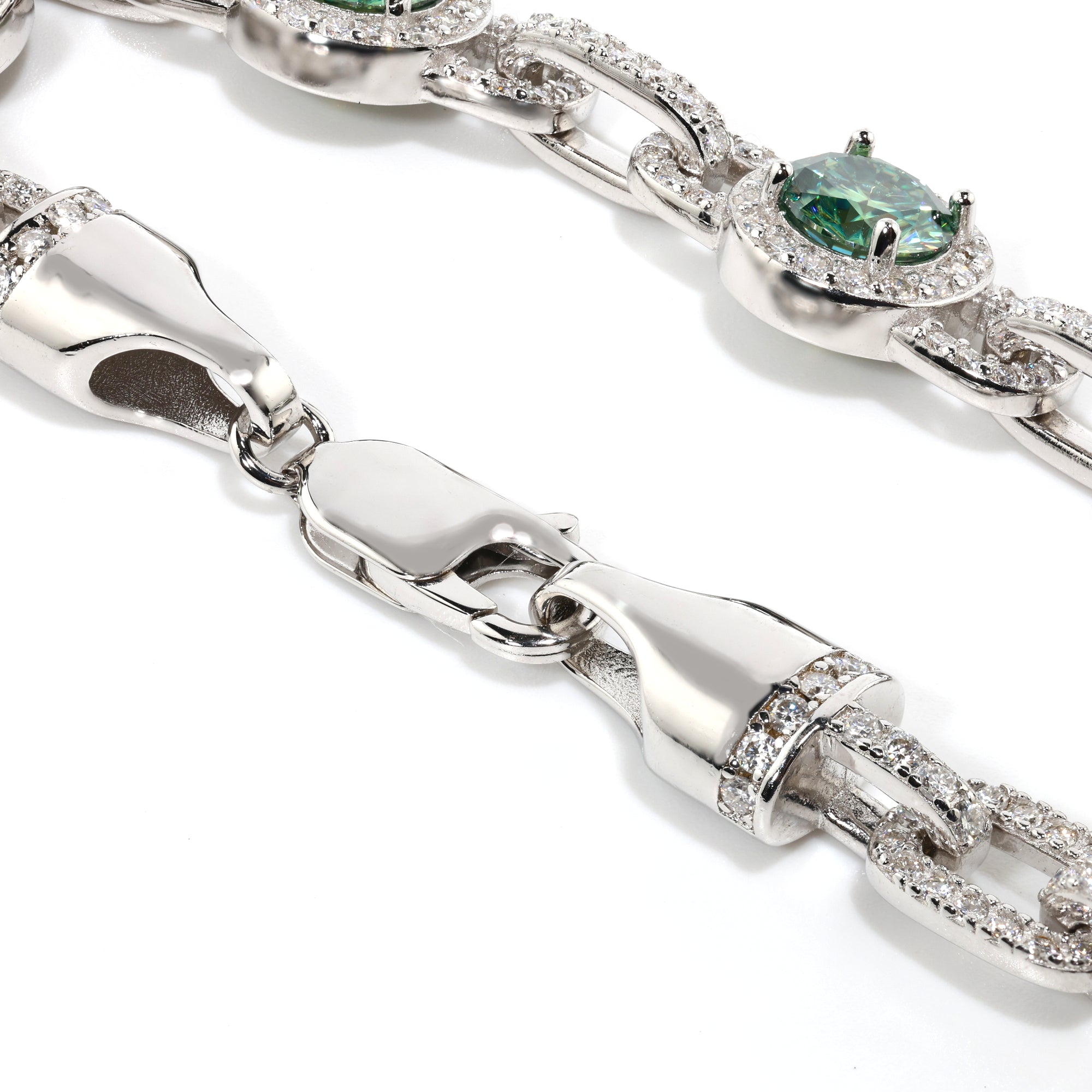 Argentum Green Halo Link