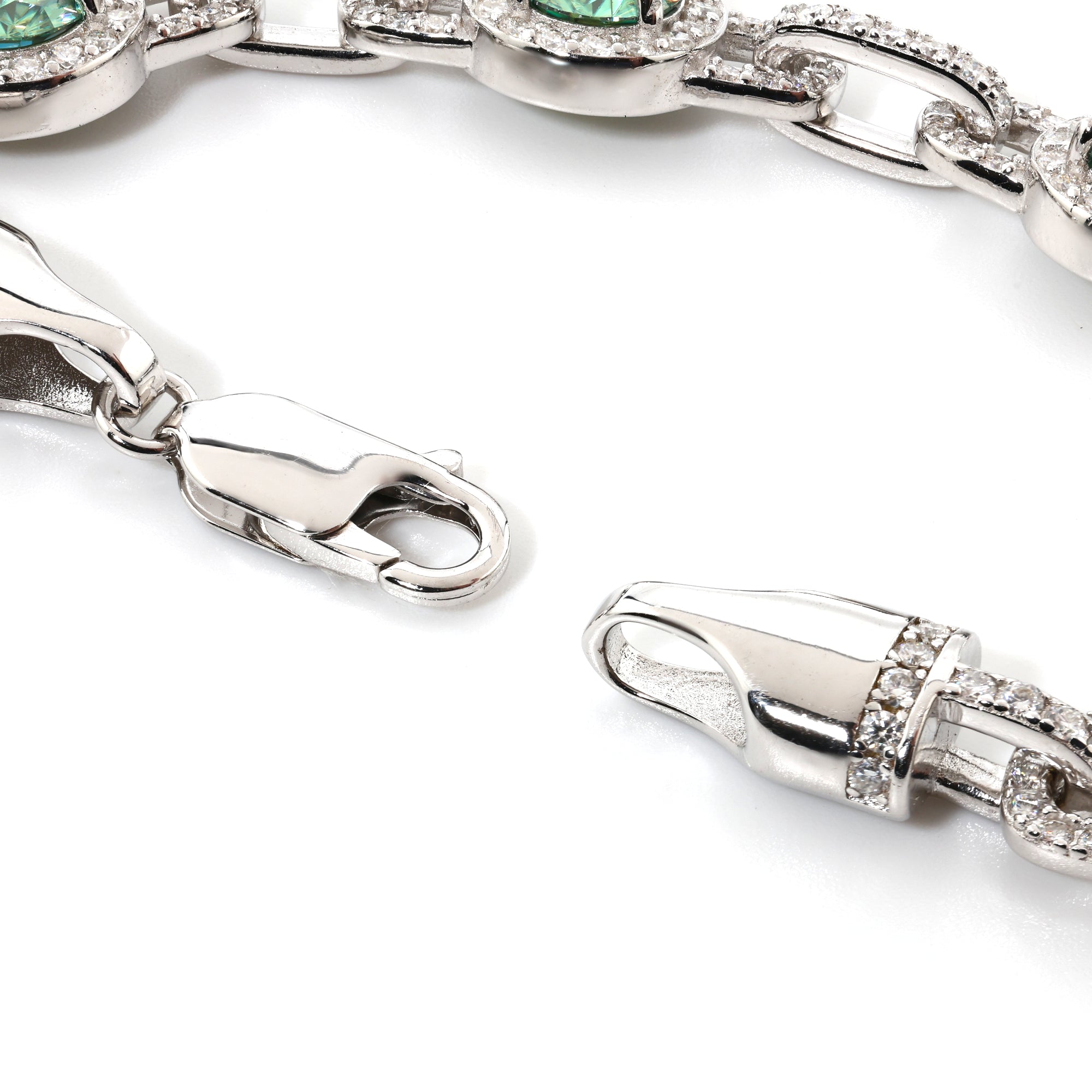 Argentum Green Halo Link