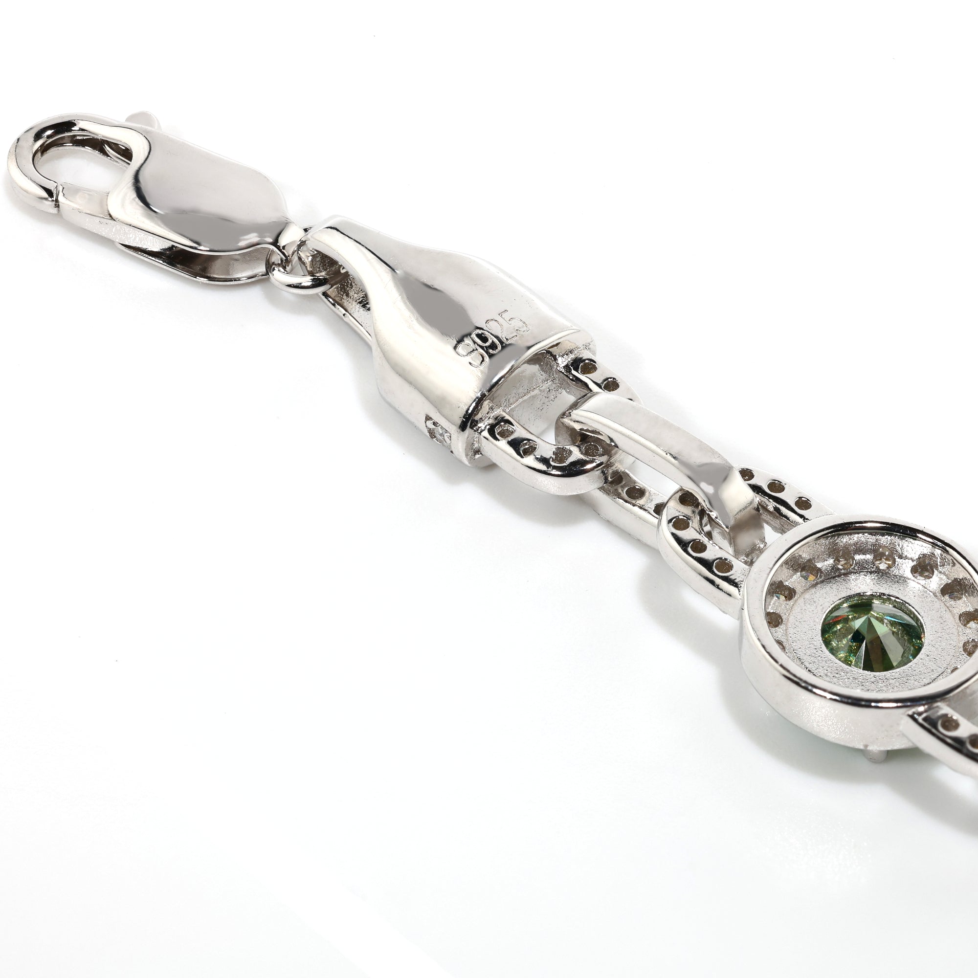 Argentum Green Halo Link