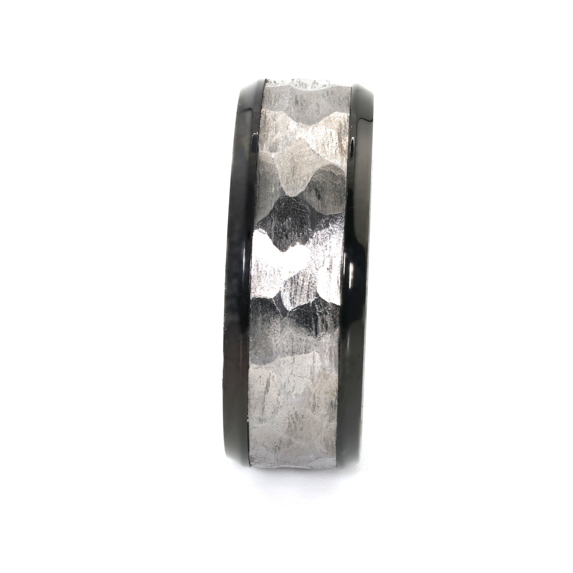 Onyx Bastion Tantalum Ring