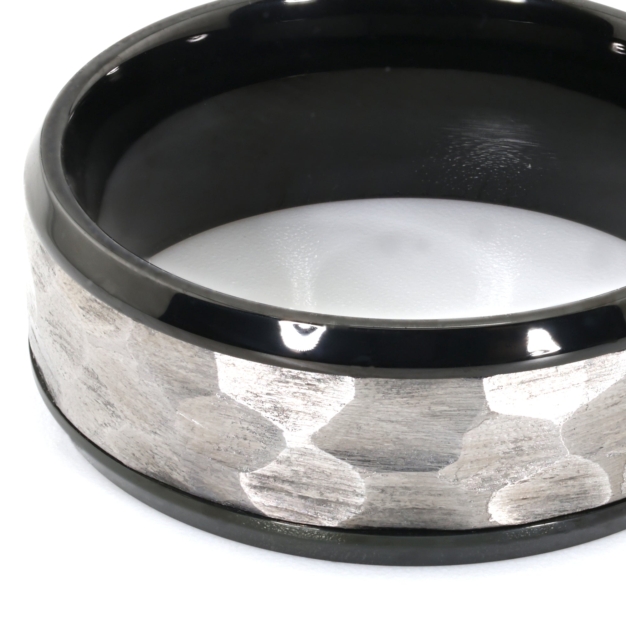 Onyx Bastion Tantalum Ring