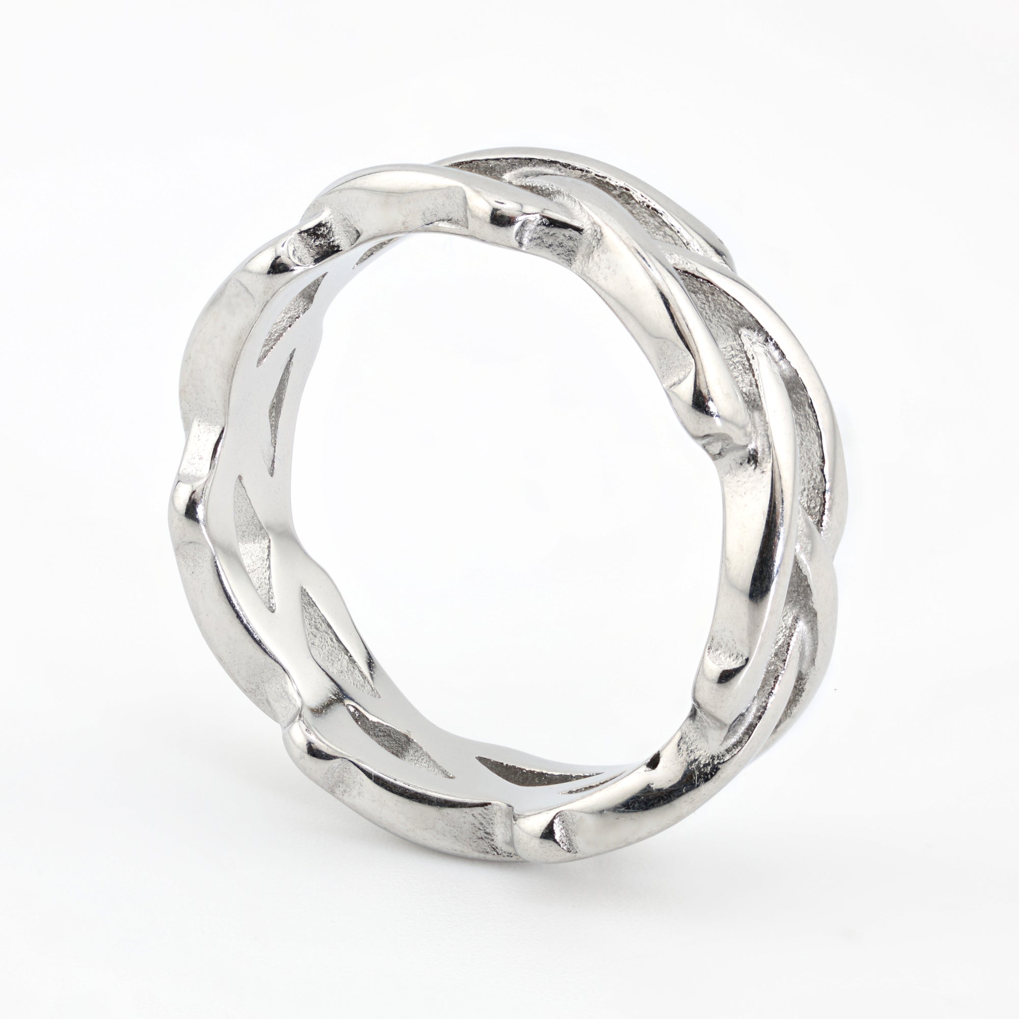 Argentum Crown Weave Ring