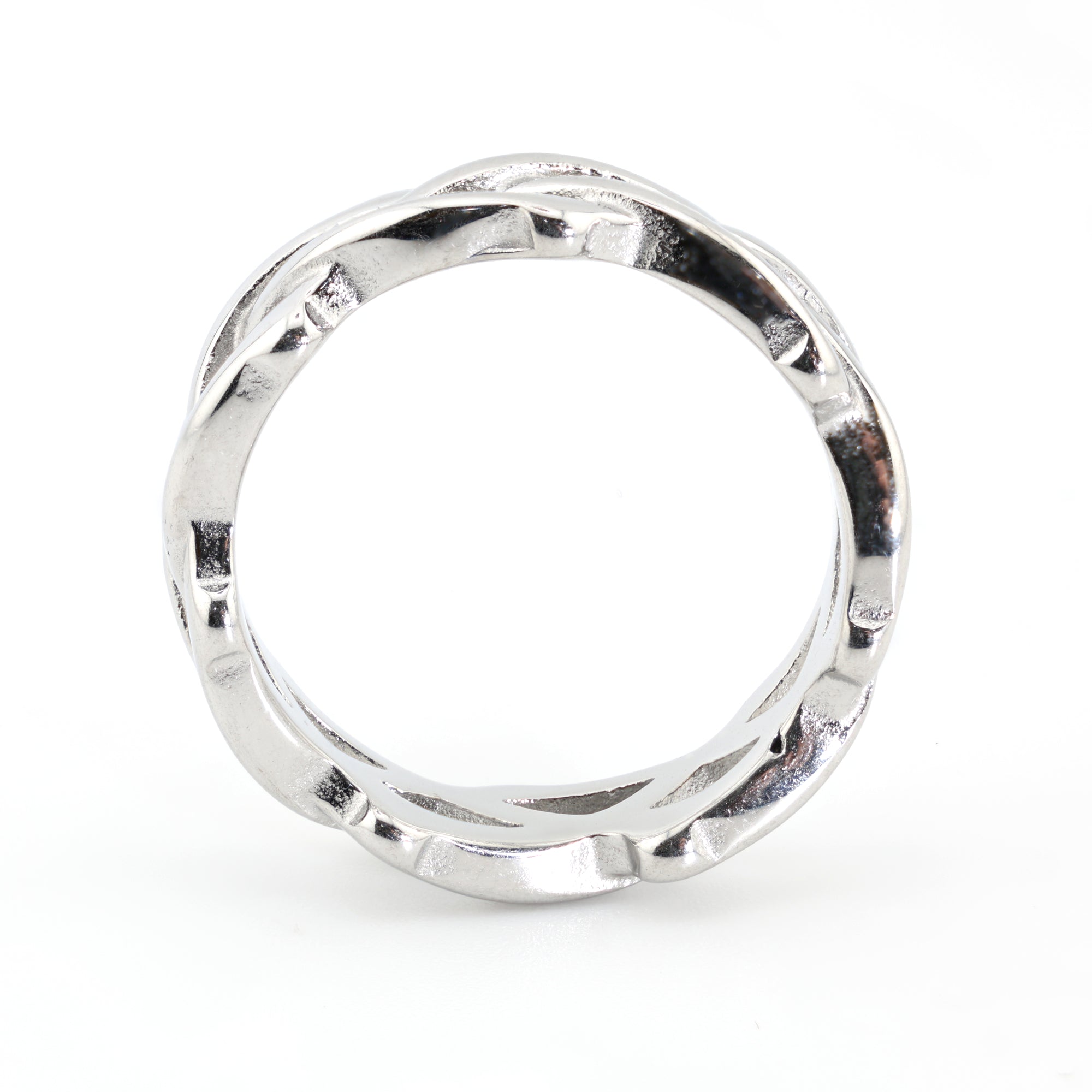 Argentum Crown Weave Ring