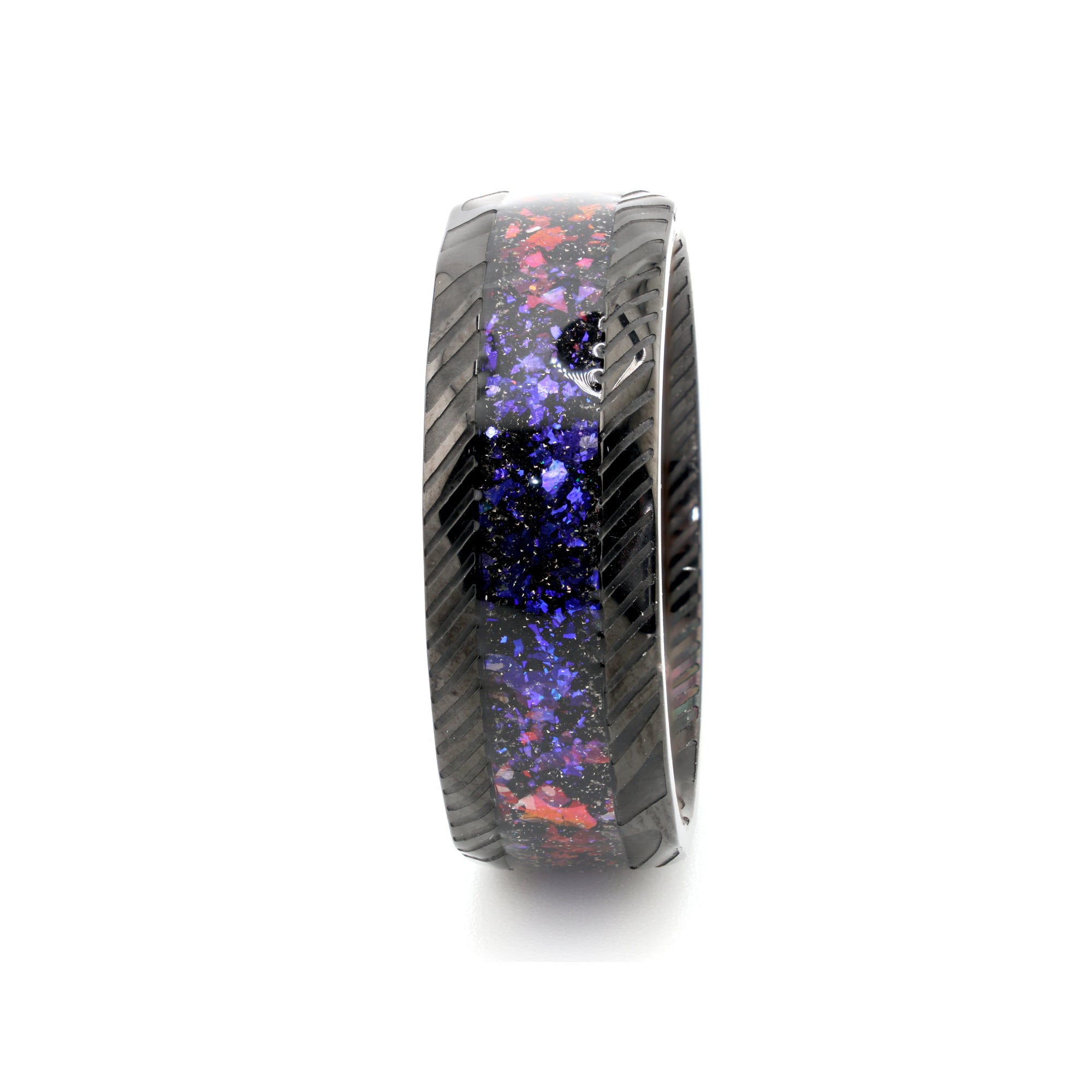 Nebula Eclipse Opal Ring