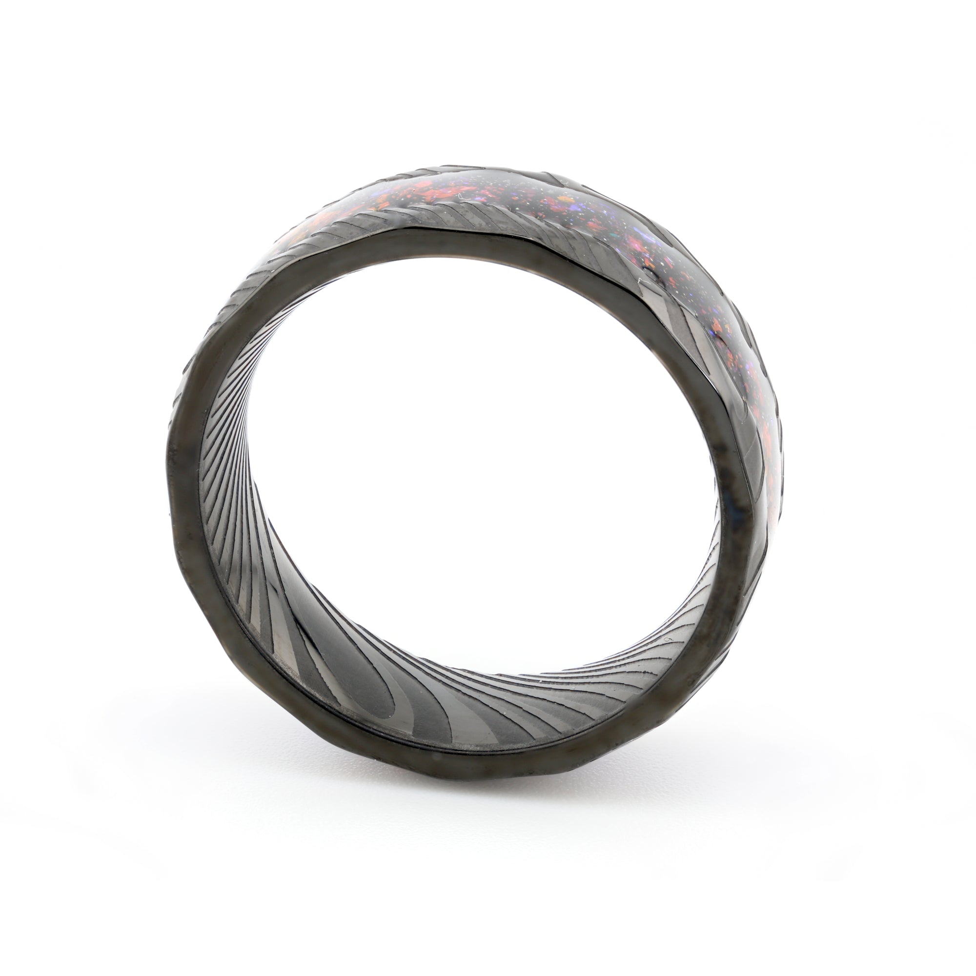 Nebula Eclipse Opal Ring