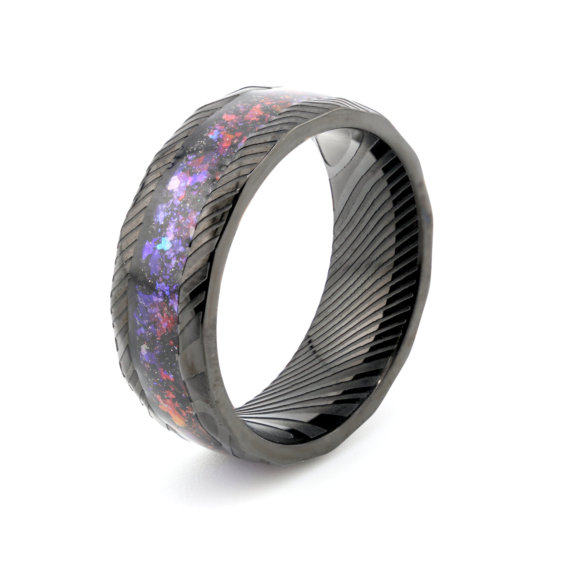 Nebula Eclipse Opal Ring