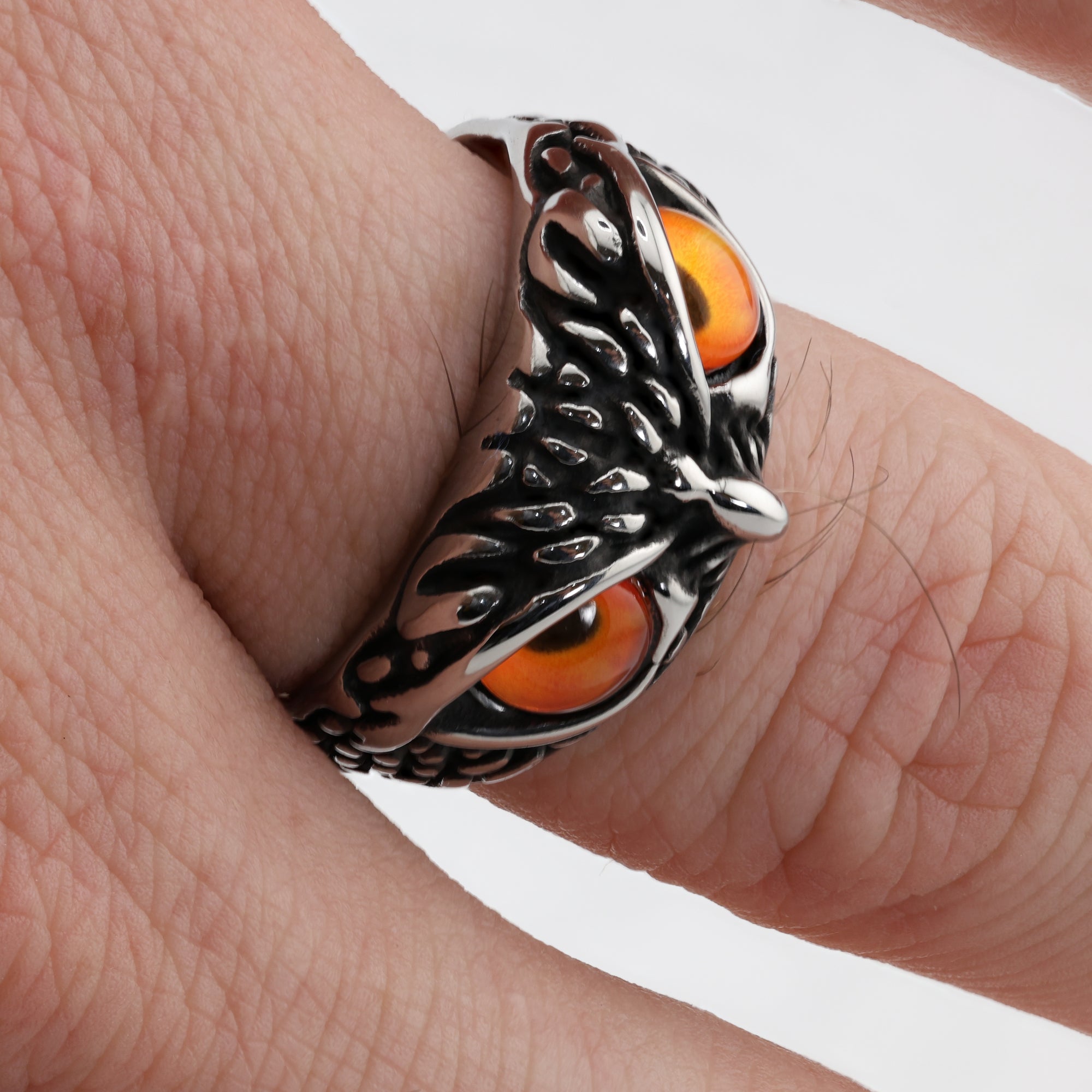 Orange Nocturne Guardian Ring