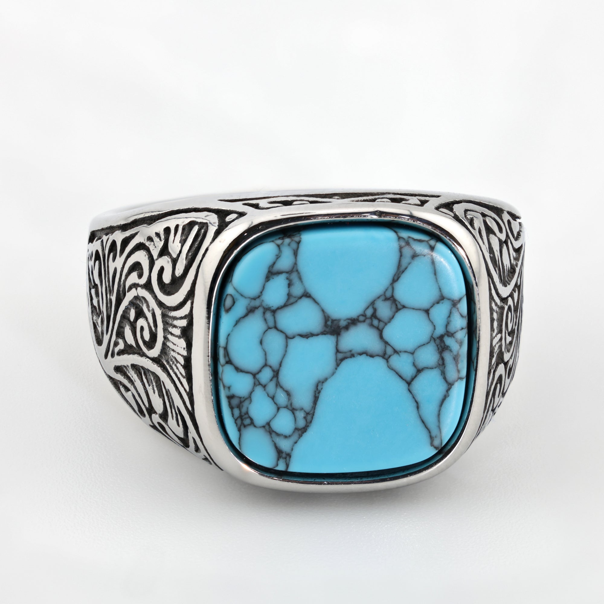 Azure Royal Signet Ring