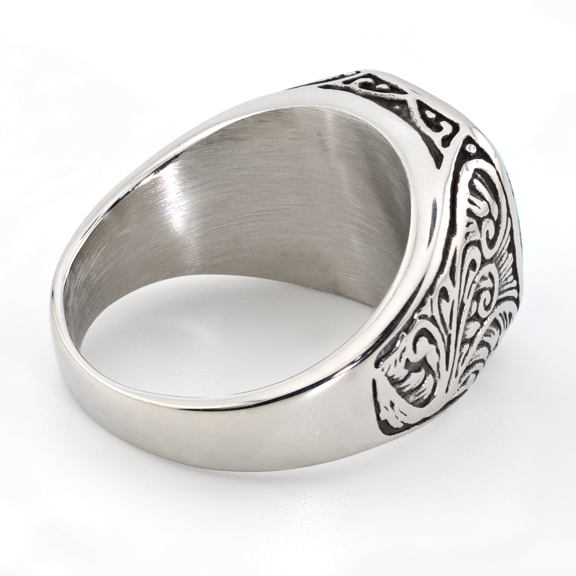 Azure Royal Signet Ring